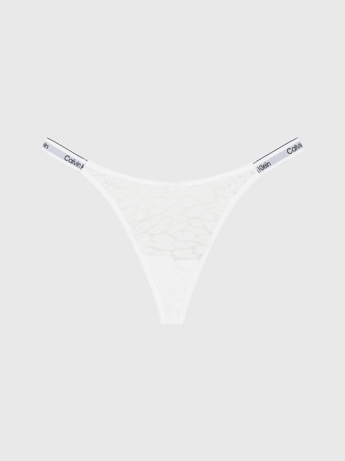 Colaless Modern Logo Lace Blanco Calvin Klein-4