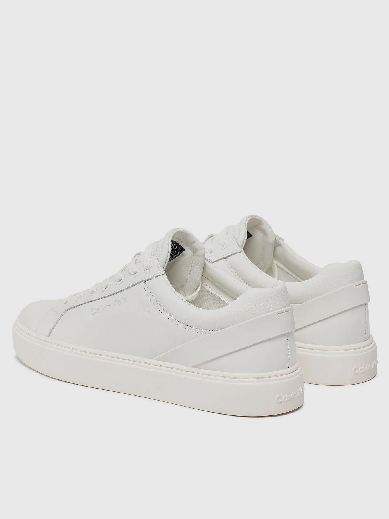 Zapatilla de Cuero Low Top Archive Blanco Calvin Klein-1
