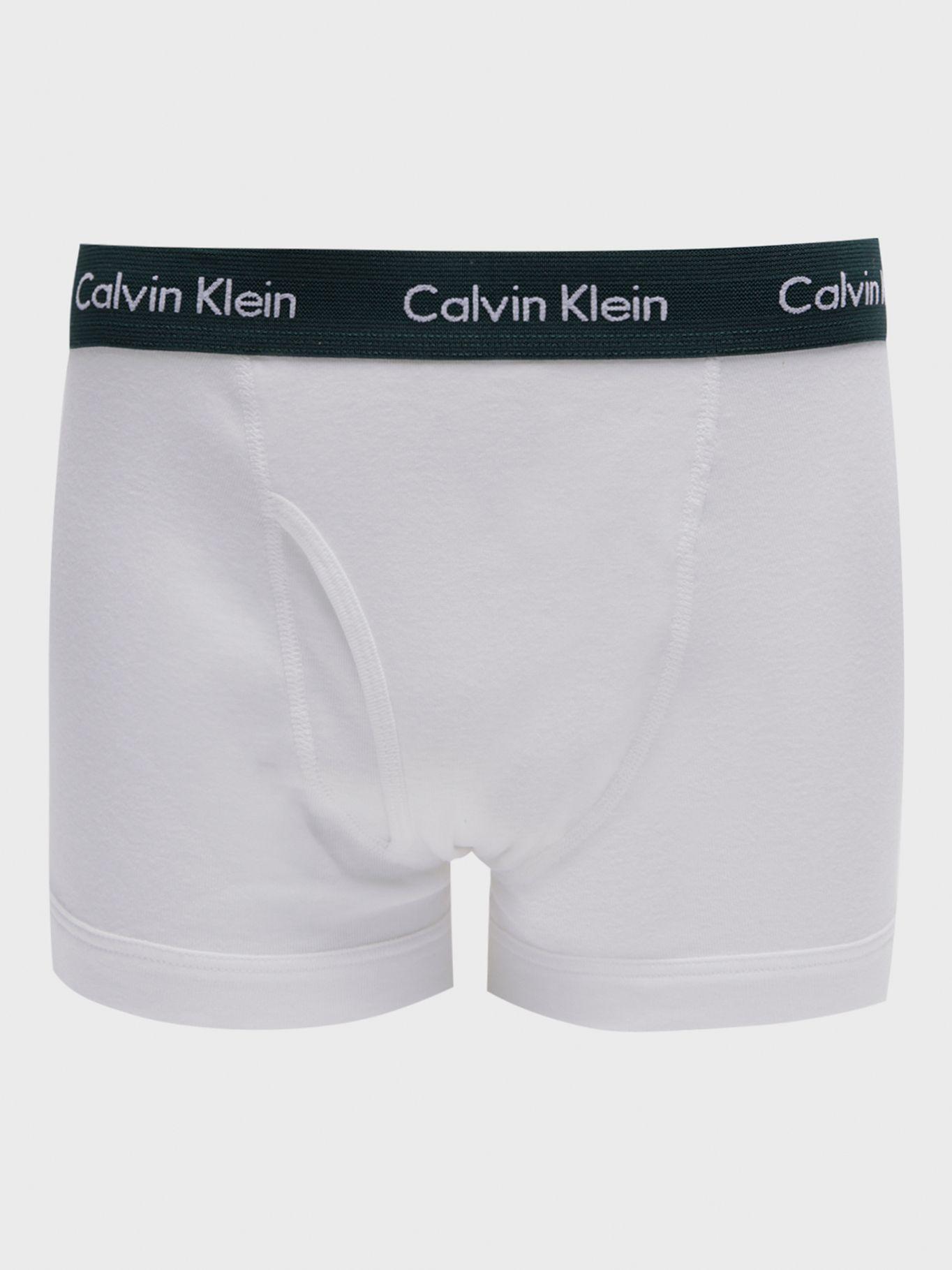 Pack 5 Bóxers Trunk Cotton Classics  Blanco Calvin Klein-1