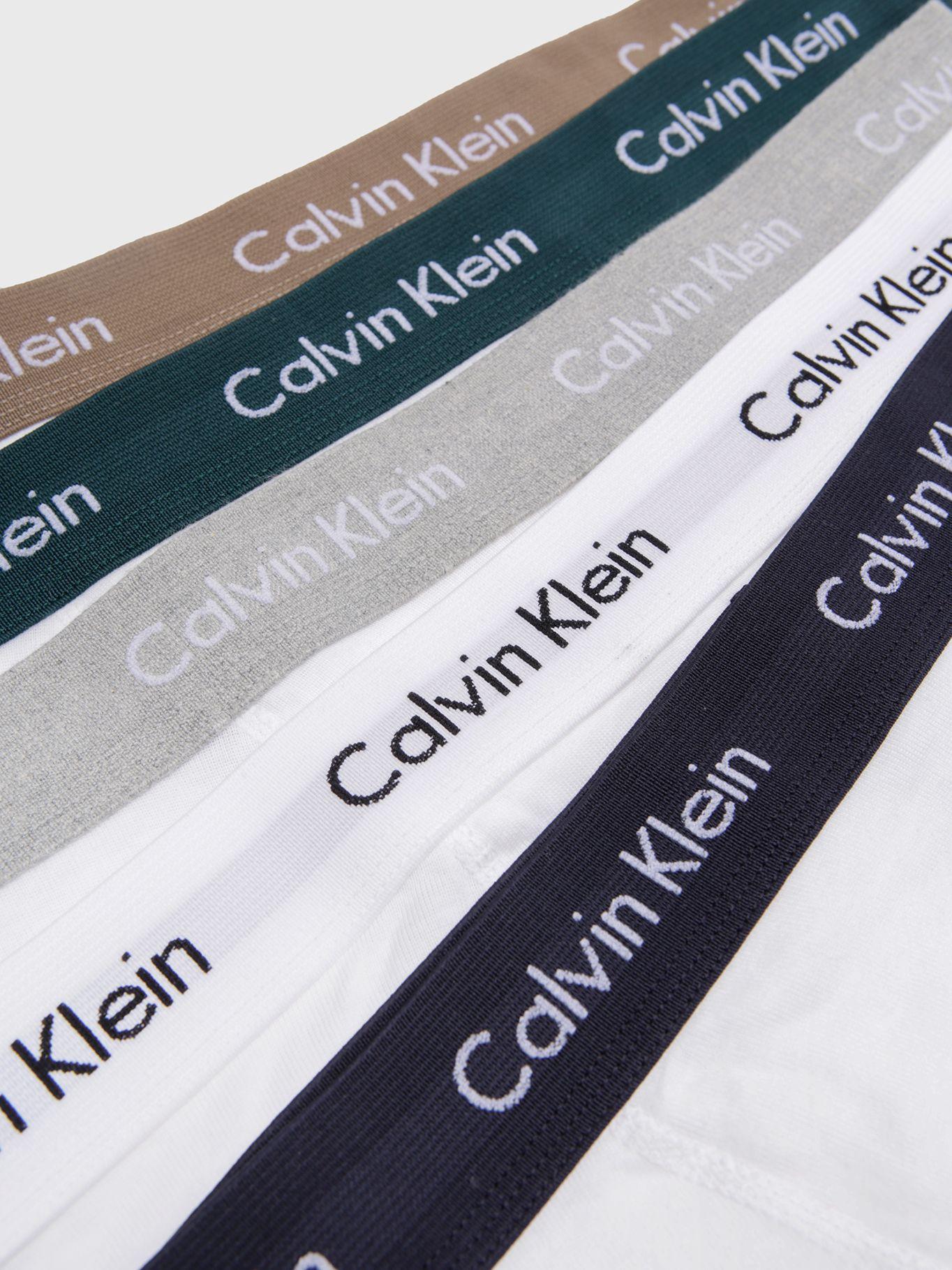 Pack 5 Bóxers Trunk Cotton Classics  Blanco Calvin Klein-3