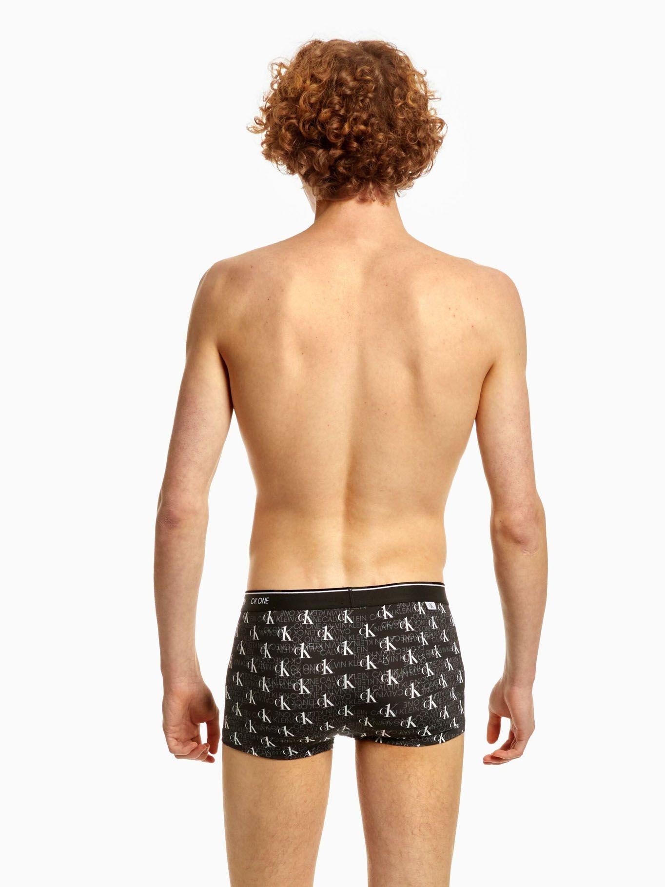 Boxer Corto CK One Micro Print Negro Calvin Klein-1