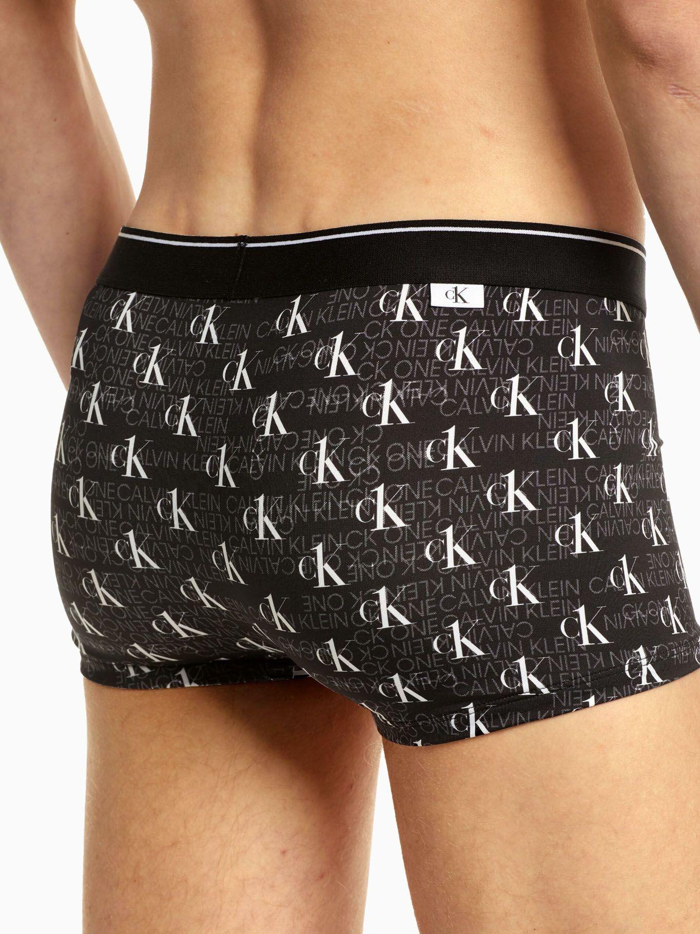 Boxer Corto CK One Micro Print Negro Calvin Klein-3