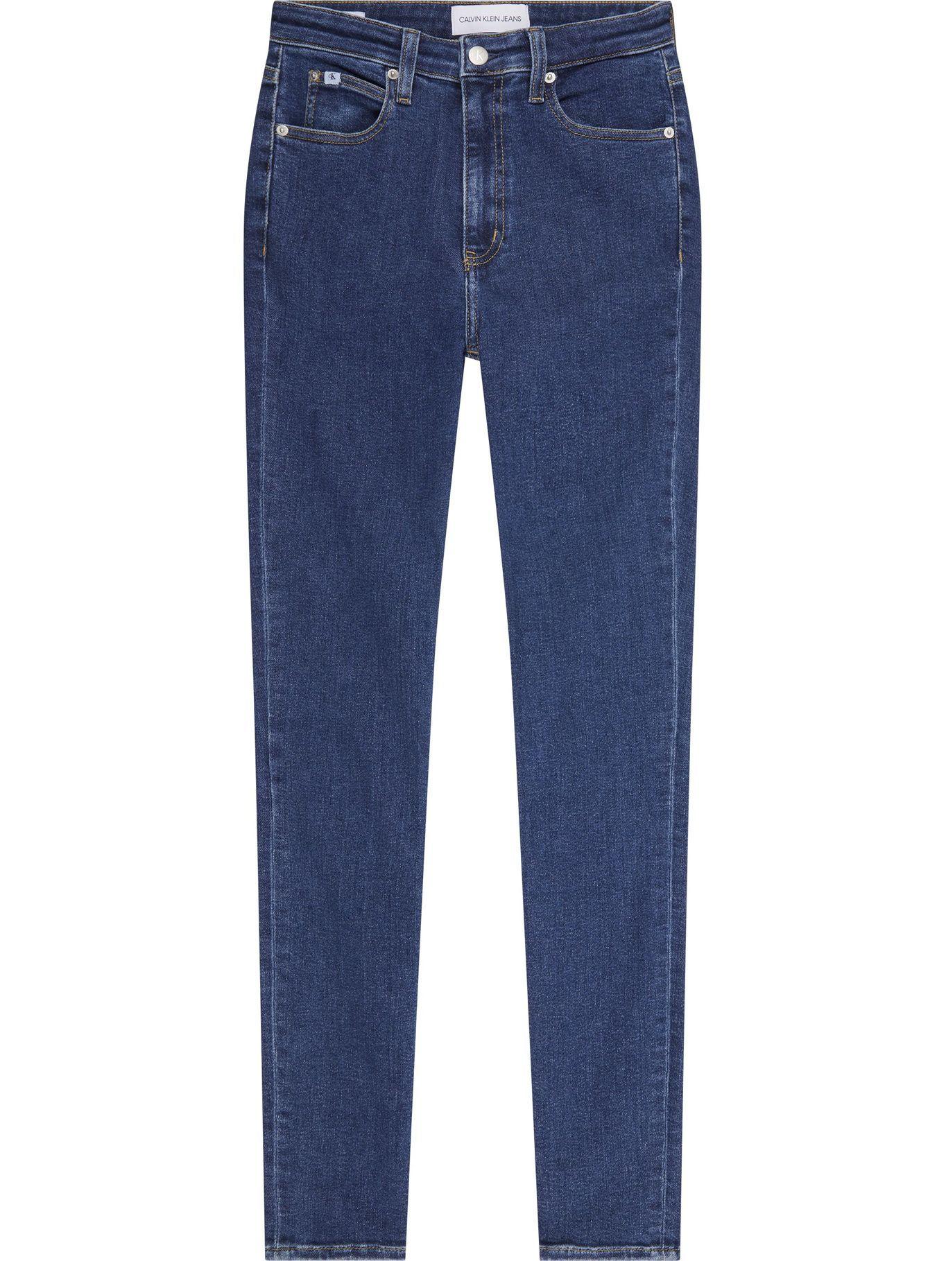 Jeans High Rise Skinny 450 Azul Calvin Klein-3