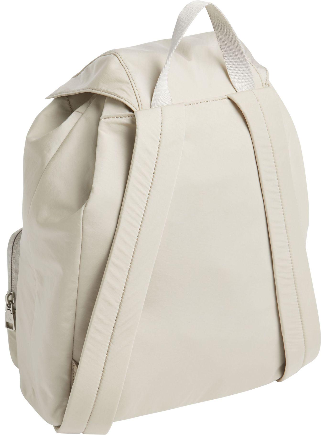 Mochila City Nylon Crema Calvin Klein-1