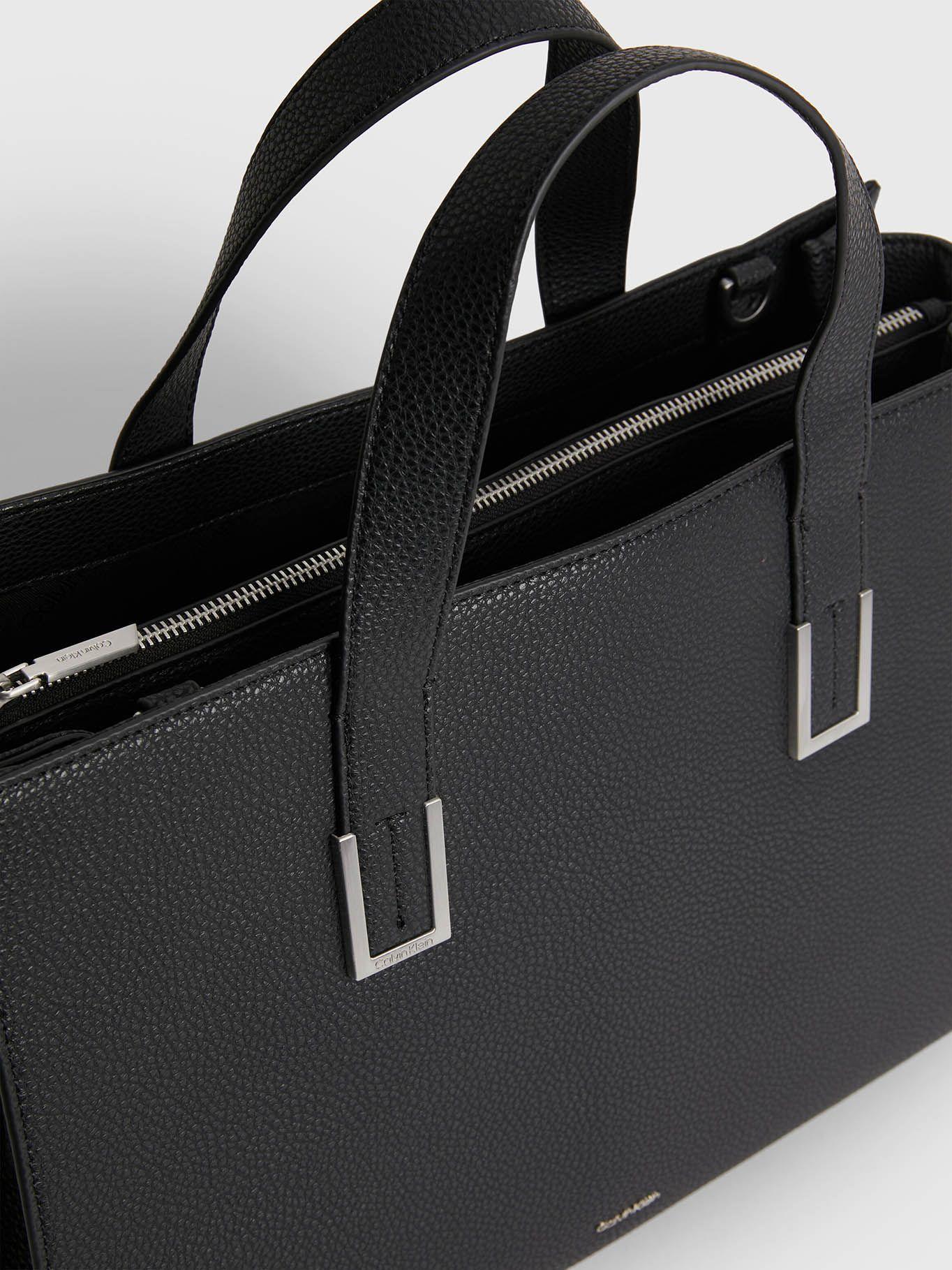 Bolso tote grande reciclado Negro Calvin Klein-4