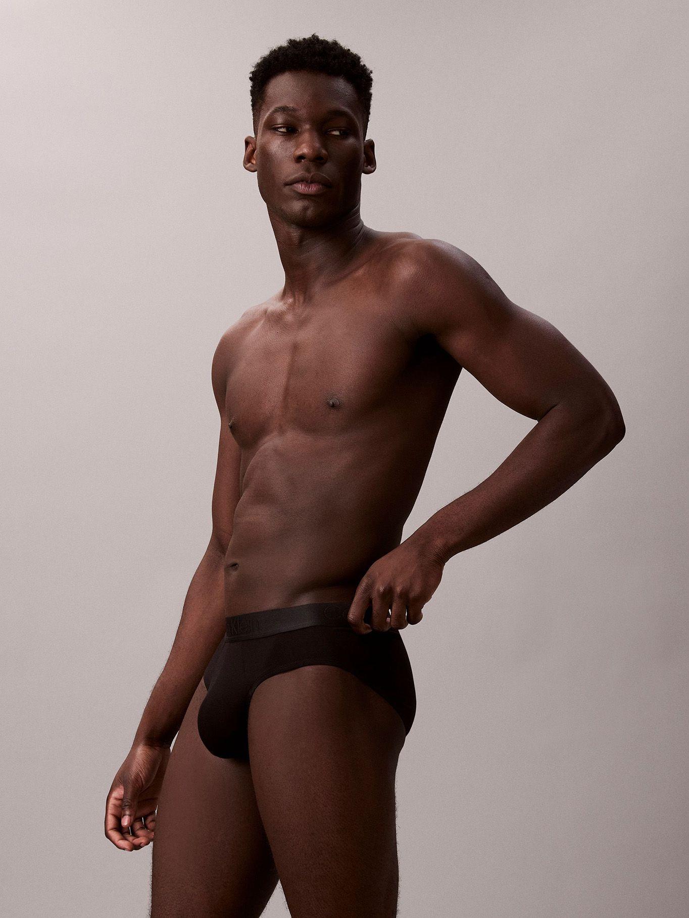 Pack De 3 Slips Ck Black Negro Calvin Klein-4