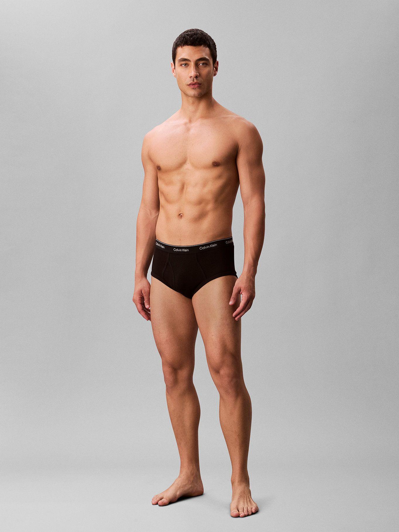 Pack 3 Brief Cotton Classics Negro Calvin Klein-2