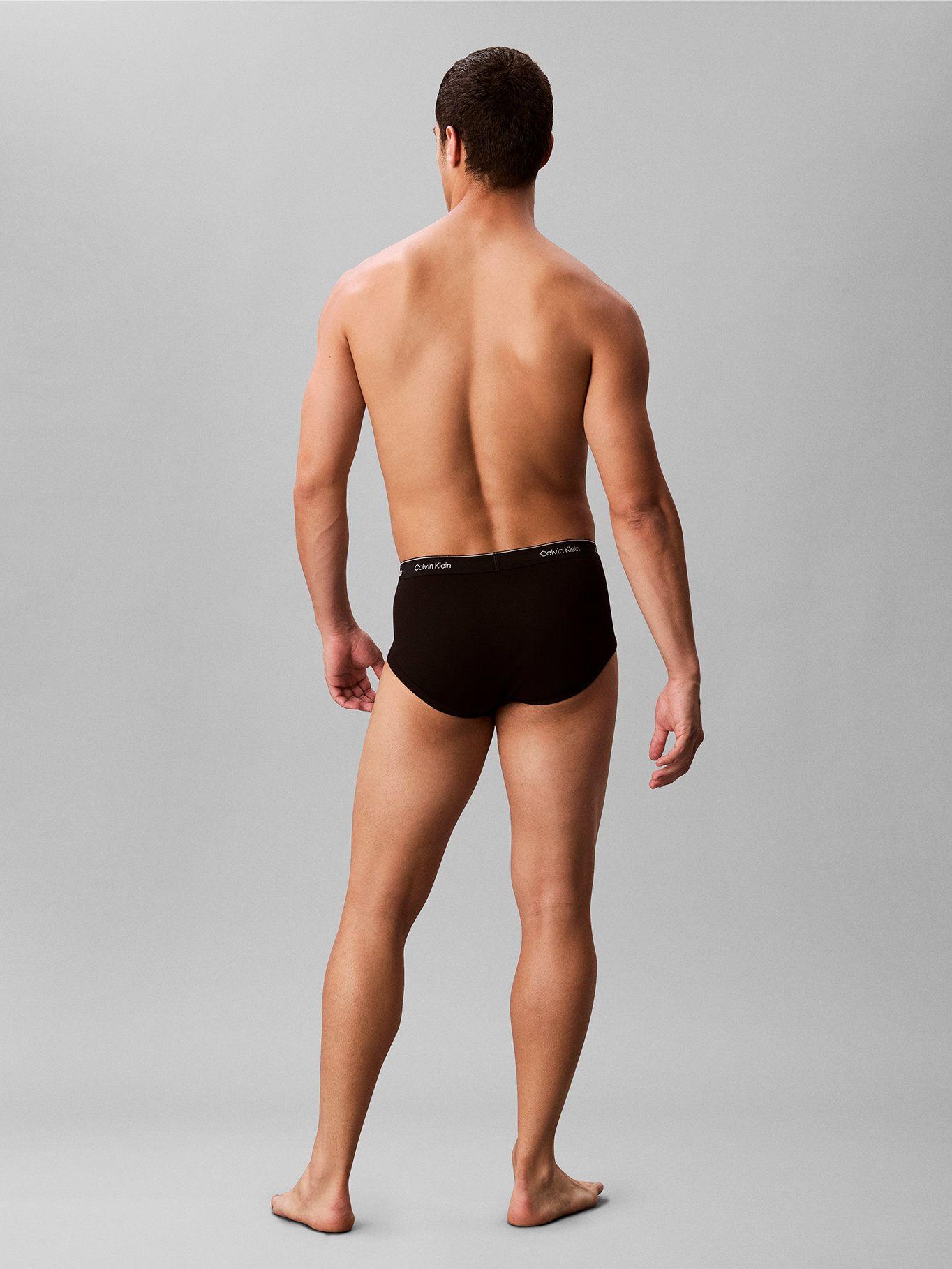 Pack 3 Brief Cotton Classics Negro Calvin Klein-3