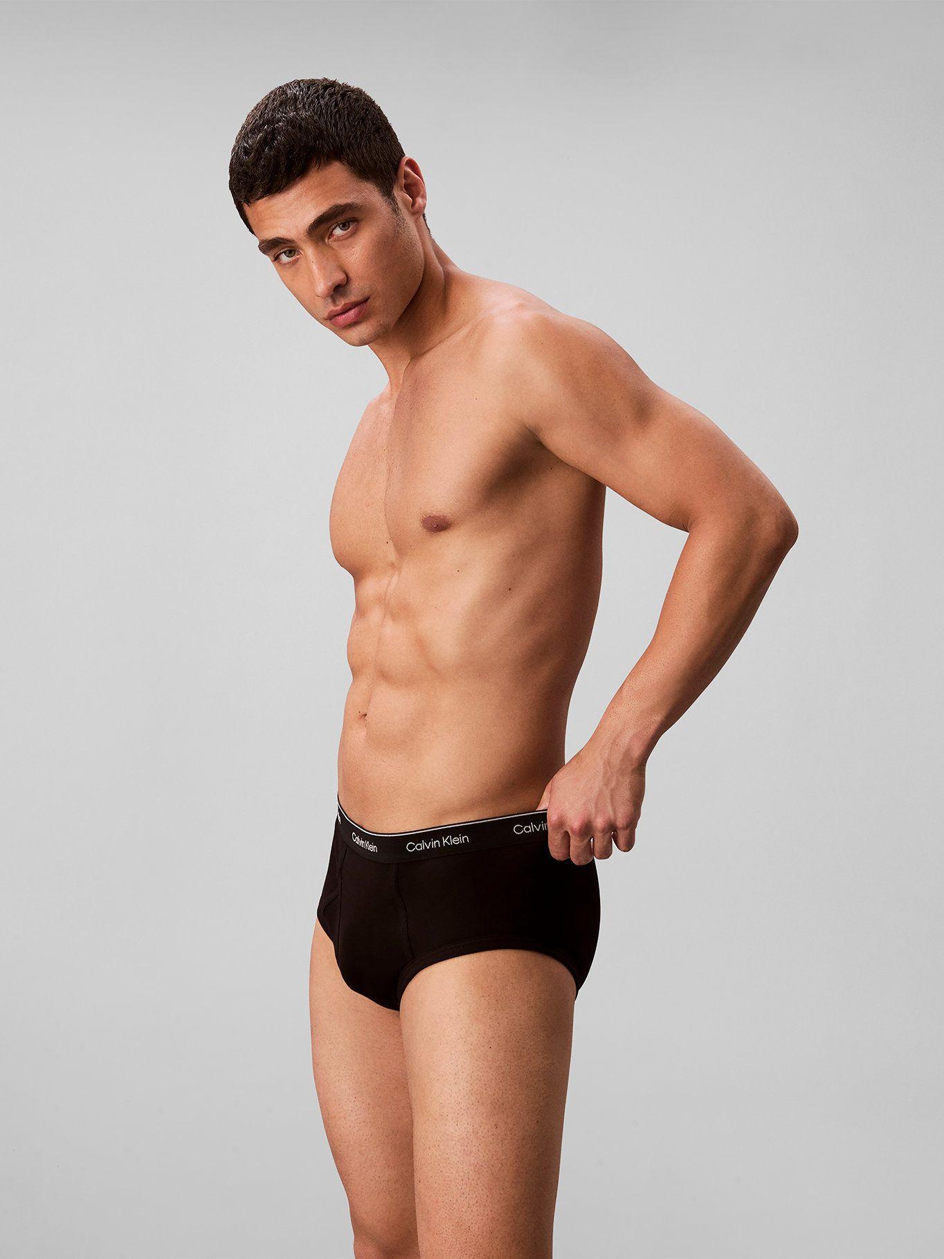 Pack 3 Brief Cotton Classics Negro Calvin Klein-4