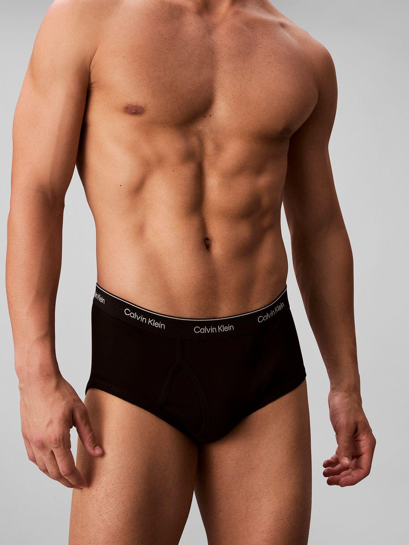 Pack 3 Brief Cotton Classics Negro Calvin Klein-5