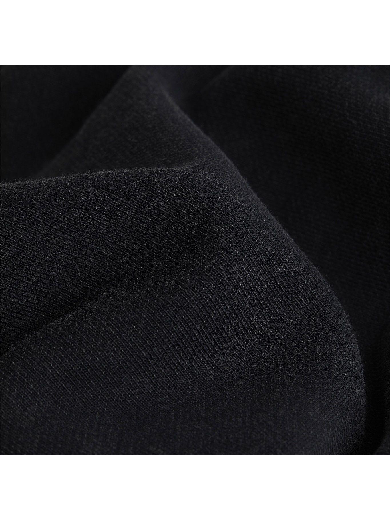 Hoodie Institutional Washed Negro Calvin Klein-3