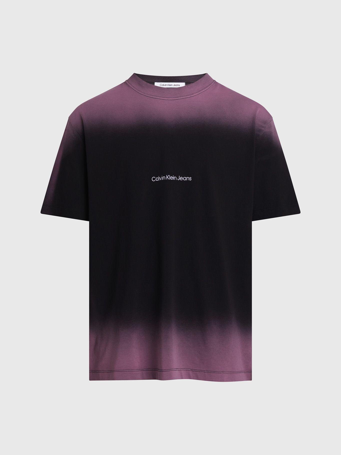 Polera Institutional Spray Morado Calvin Klein-4
