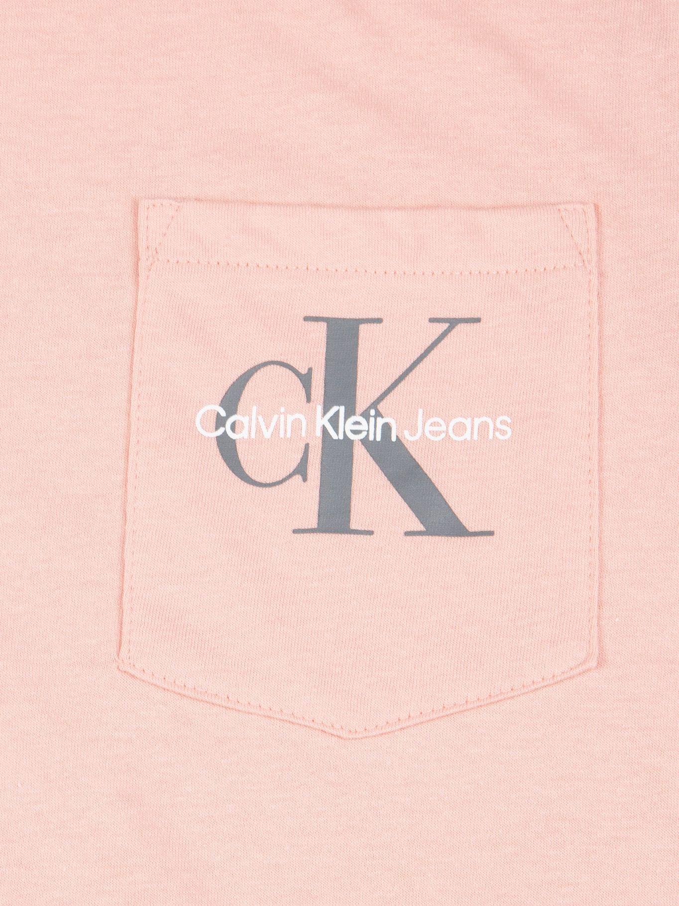 Polera Niño Monologo Damasco Calvin Klein-3