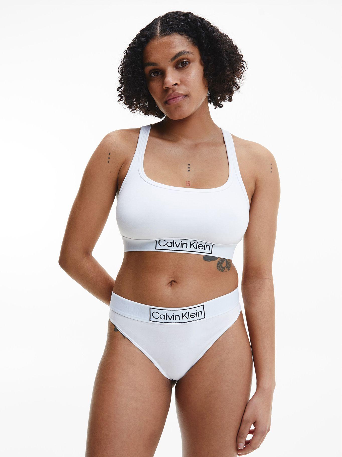 Bralette Reimagined Heritage Blanco Calvin Klein-2