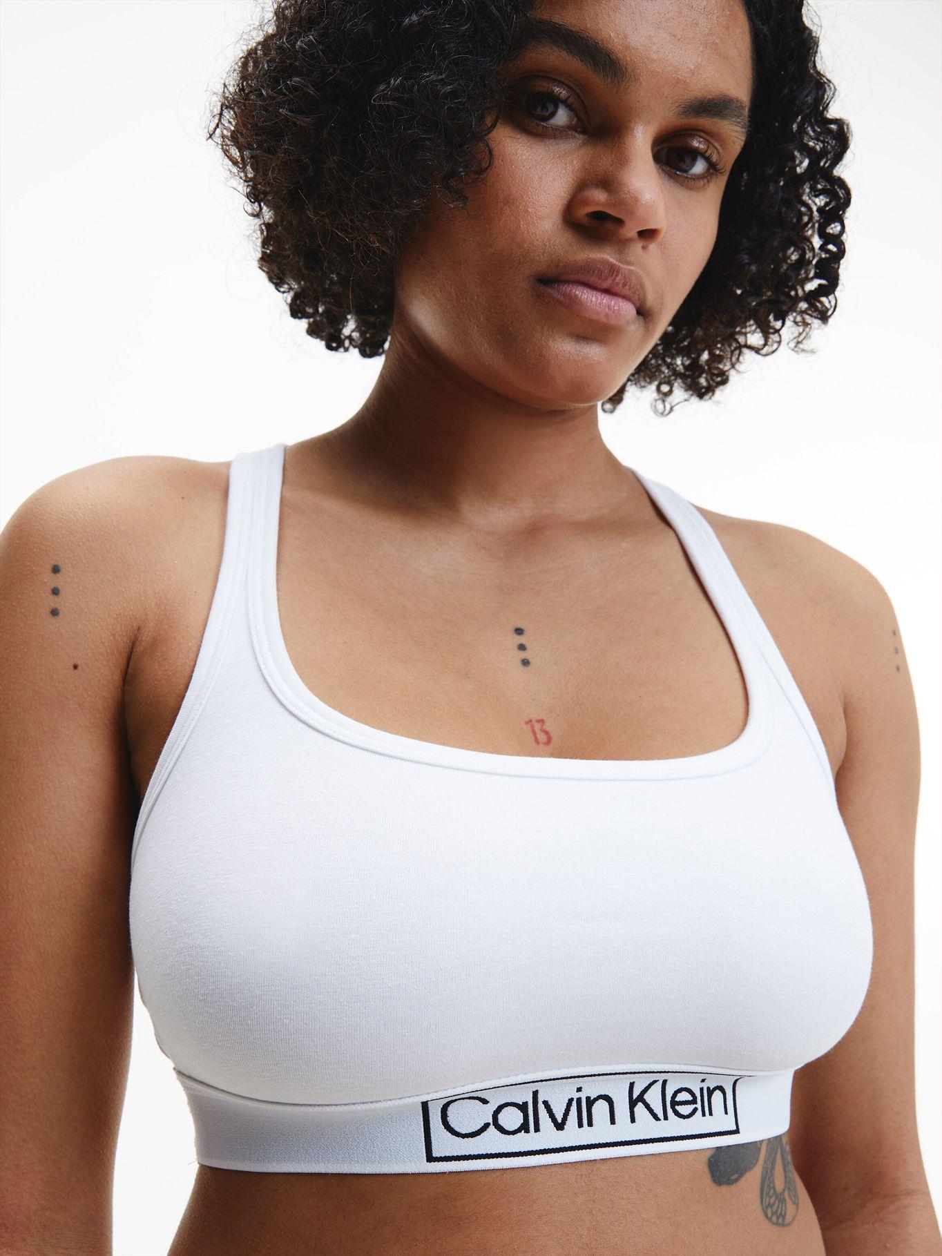 Bralette Reimagined Heritage Blanco Calvin Klein-1