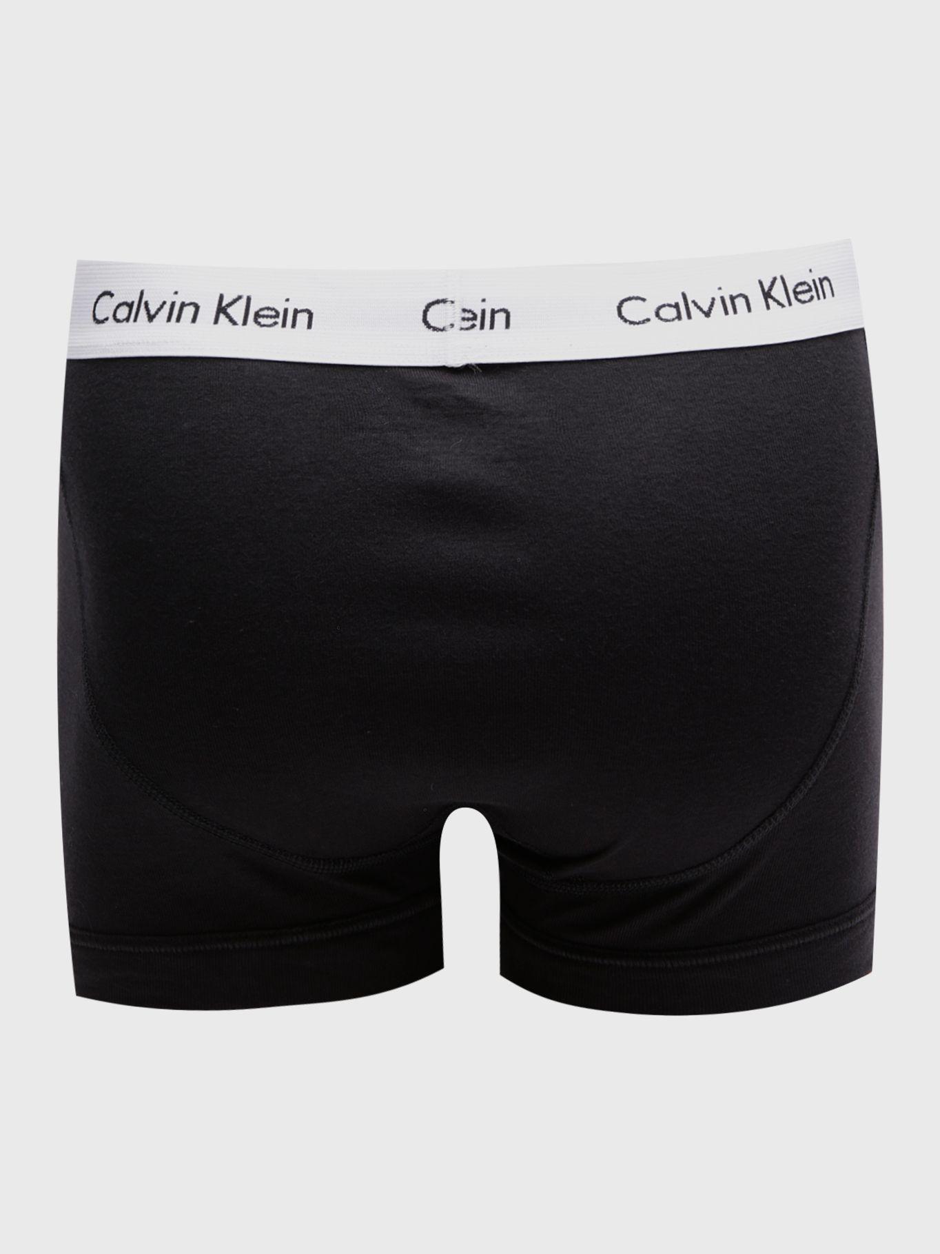 Pack 5 Bóxers Trunk Cotton Classics  Negro Calvin Klein-2