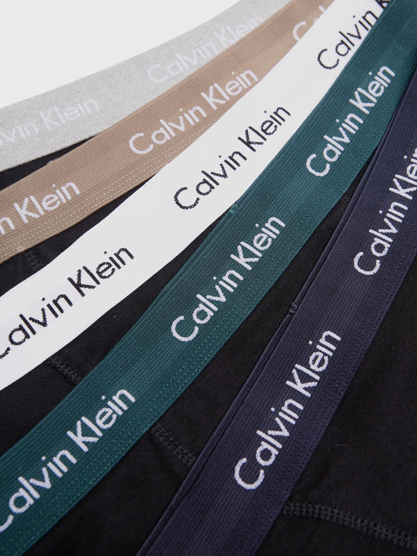 Pack 5 Bóxers Trunk Cotton Classics  Negro Calvin Klein-3