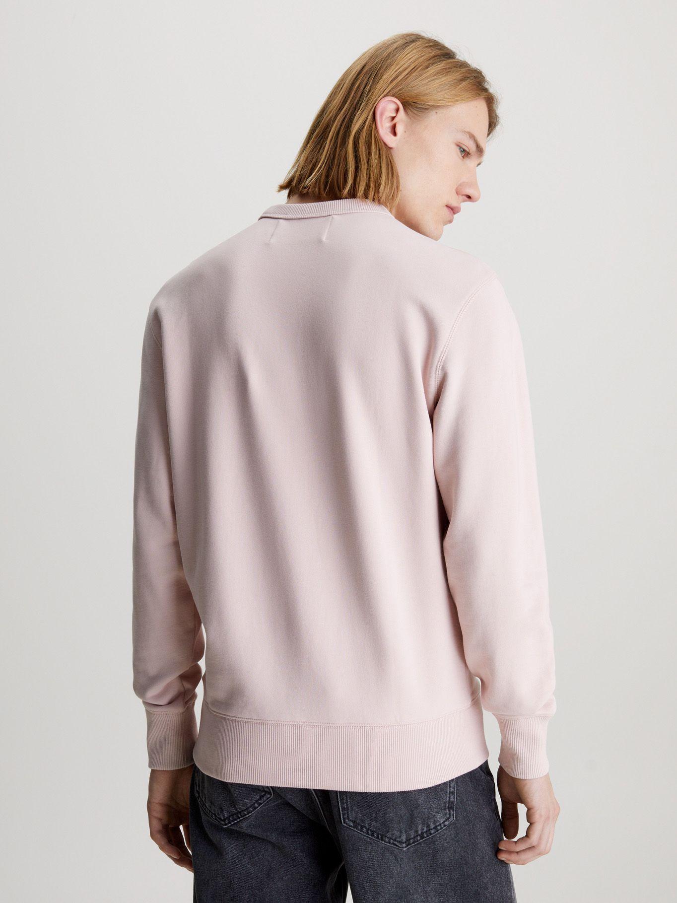 Polerón Badge Crew Neck Rosado Calvin Klein-2