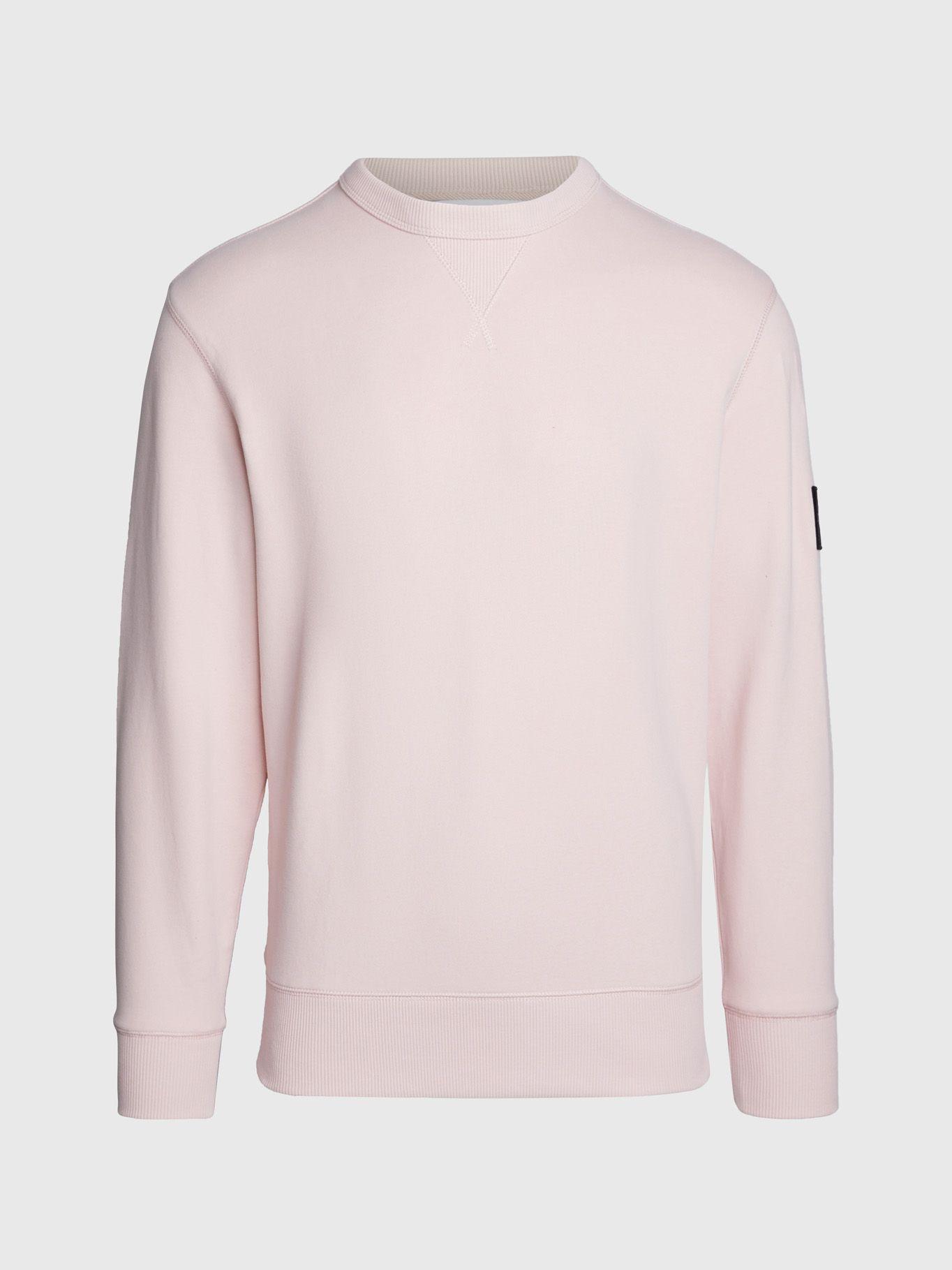 Polerón Badge Crew Neck Rosado Calvin Klein-4