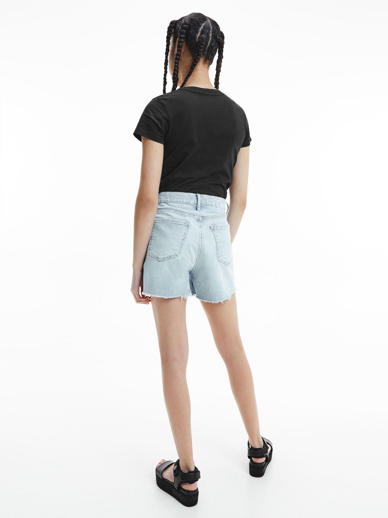 Polera Filled Monogram Negro Calvin Klein Mujer-1