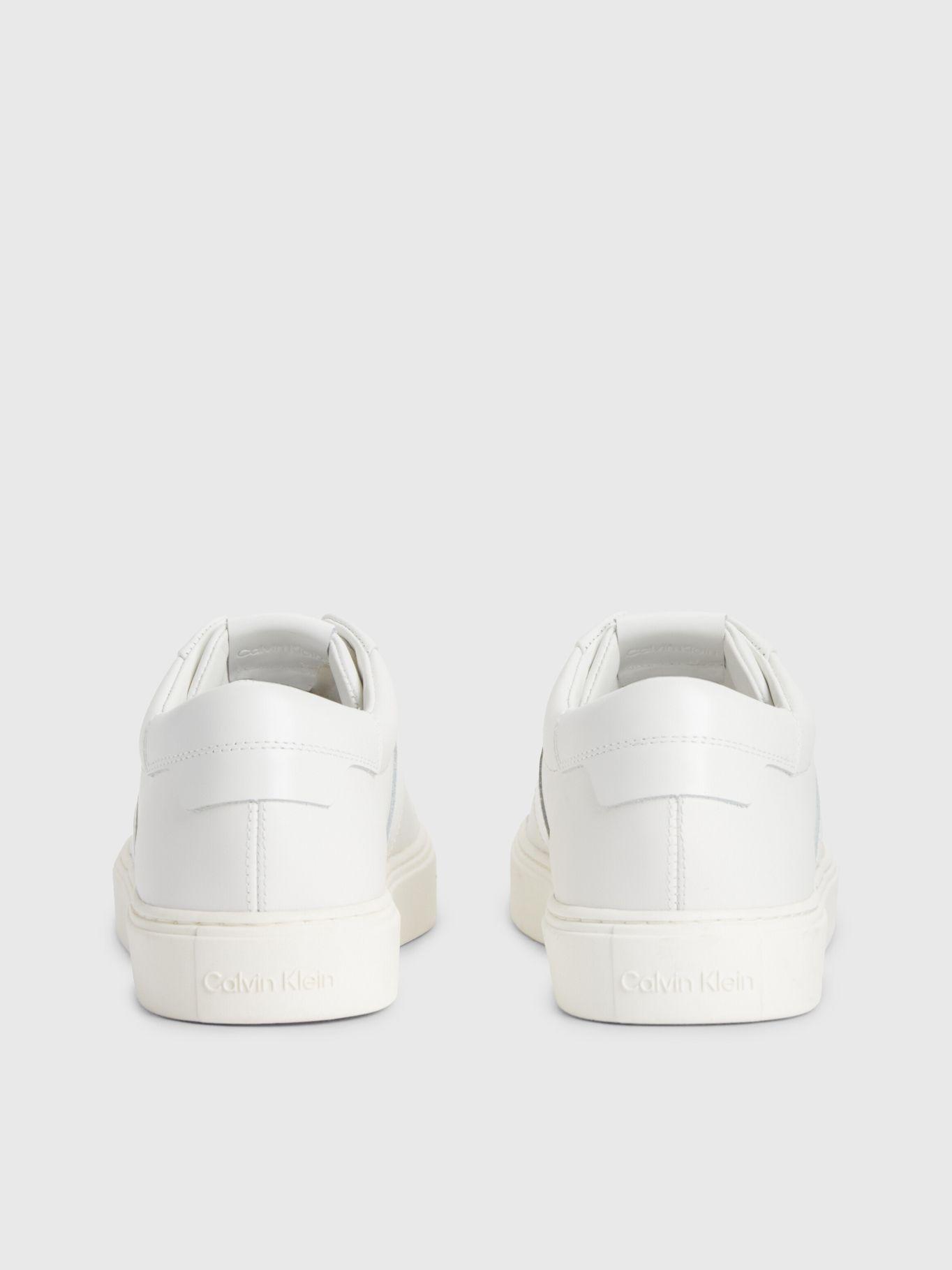 Zapatilla Low Top Lace Up Lth Blanco K4 Calvin Klein-1