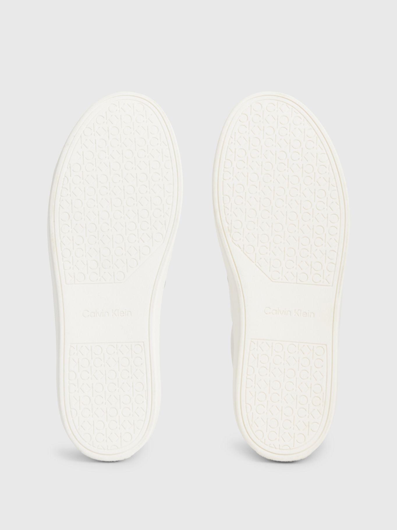 Zapatilla Low Top Lace Up Lth Blanco K4 Calvin Klein-3