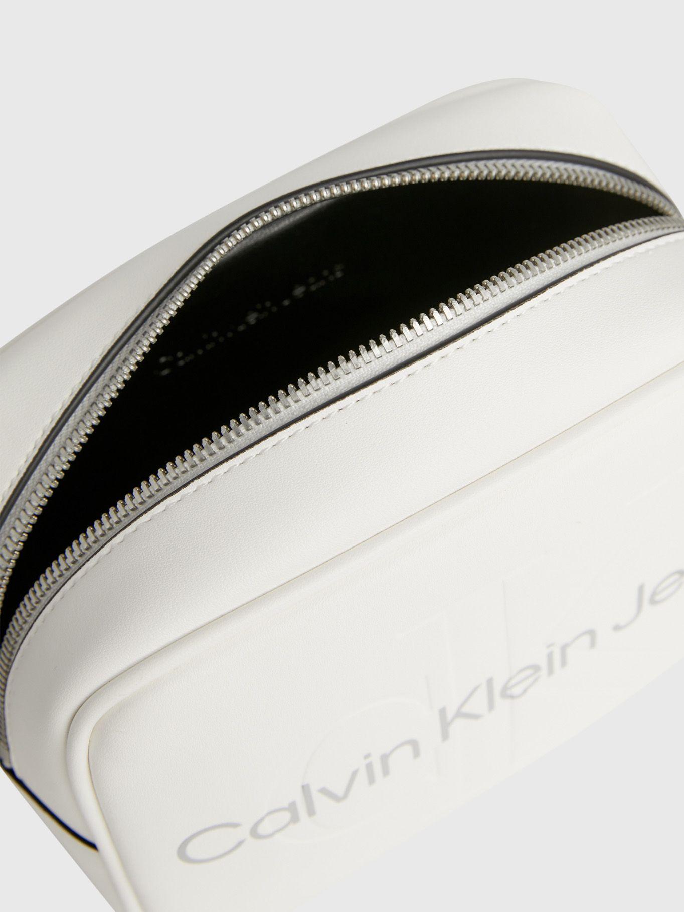 Bandolera Sculpted Mono Blanco Calvin Klein-3