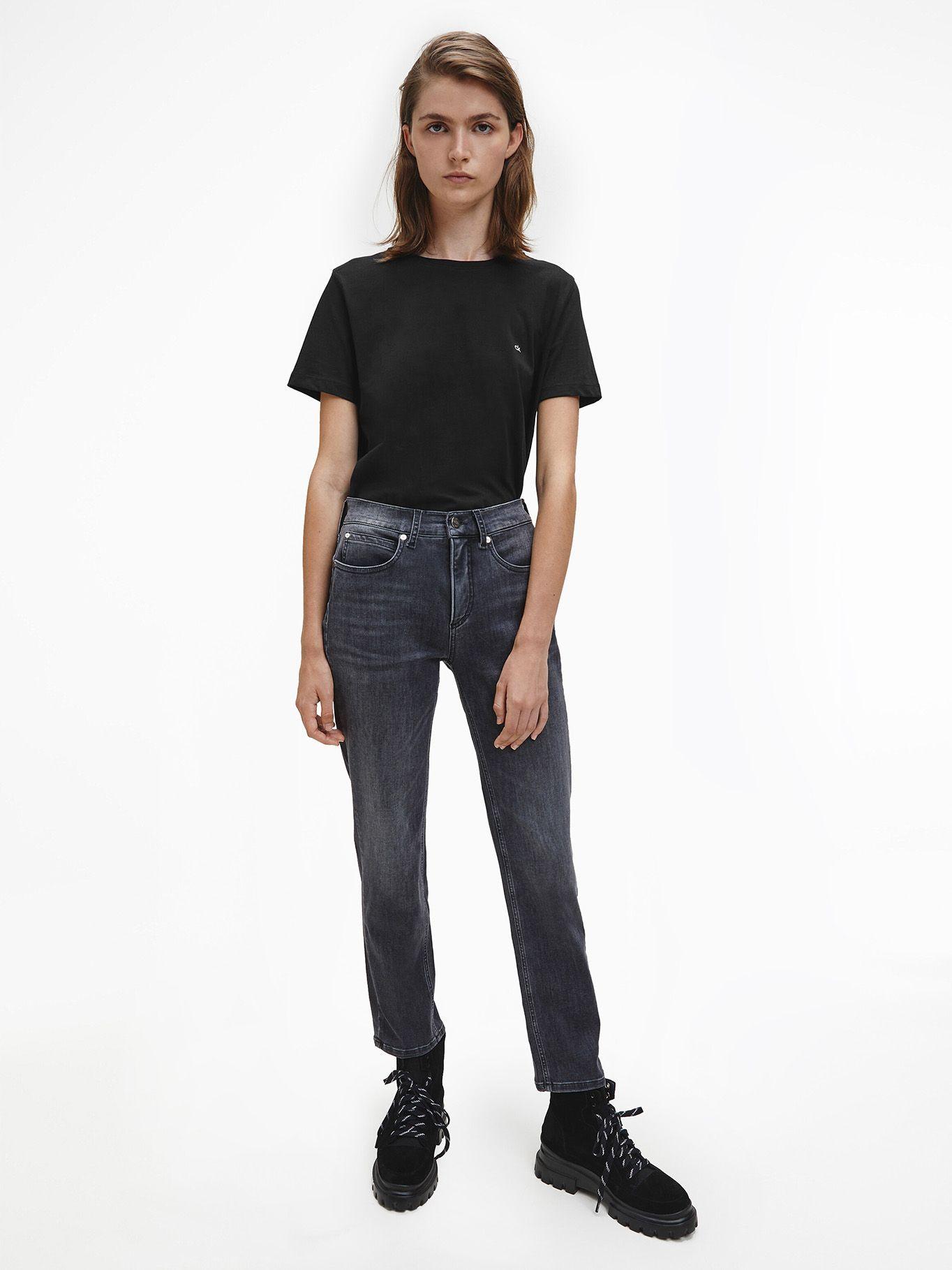Polera Small Ck Negro Calvin Klein-1