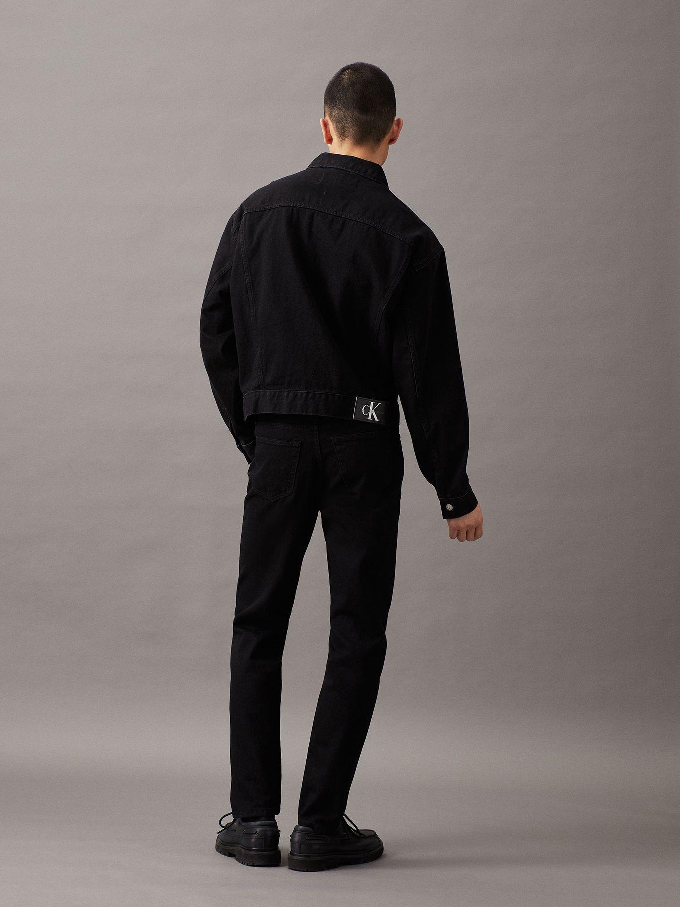 Jeans Regular Taper Negro Calvin Klein-2