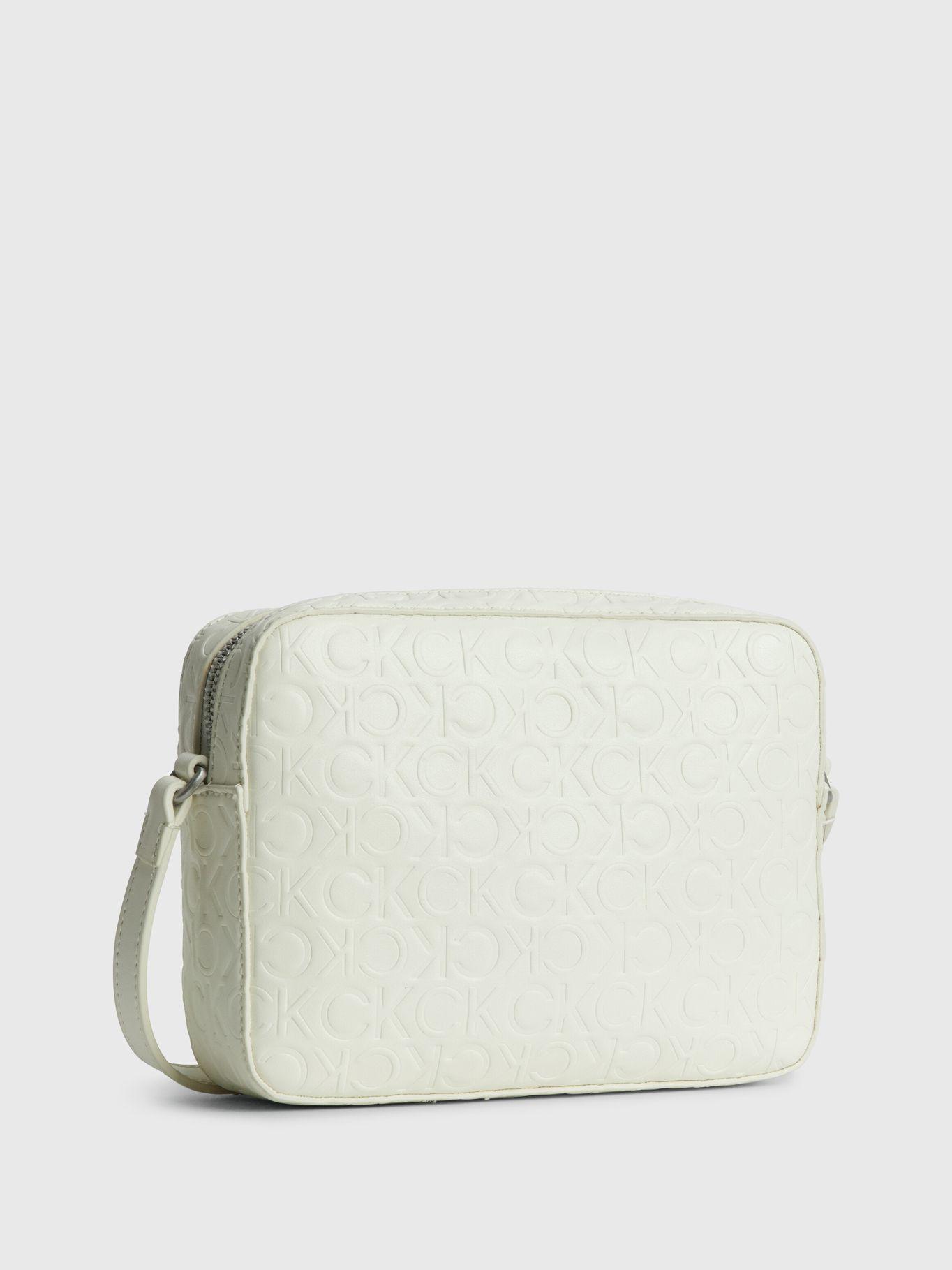 Bandolera Re-Lock Camera Reciclada Blanco Calvin Klein-1