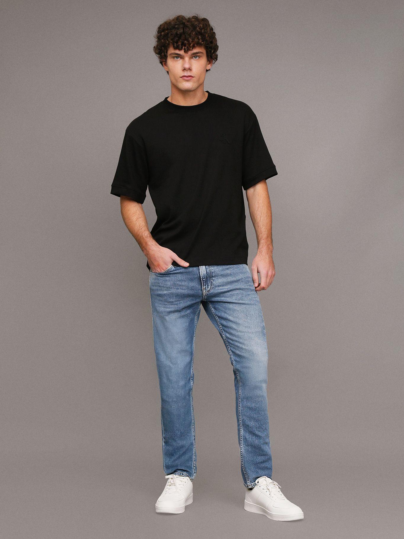 Polera Interlock Negro Calvin Klein-1
