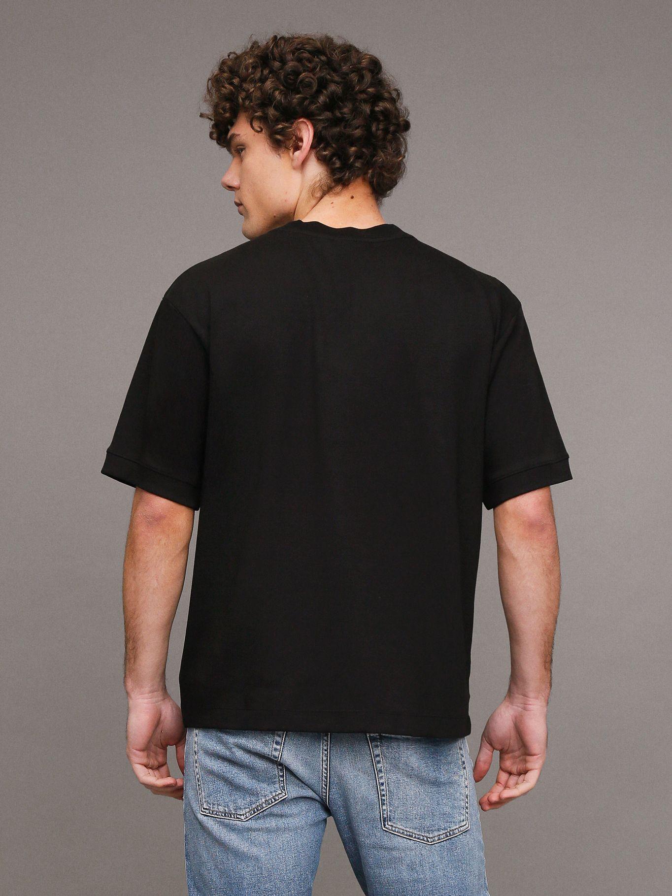 Polera Interlock Negro Calvin Klein-3