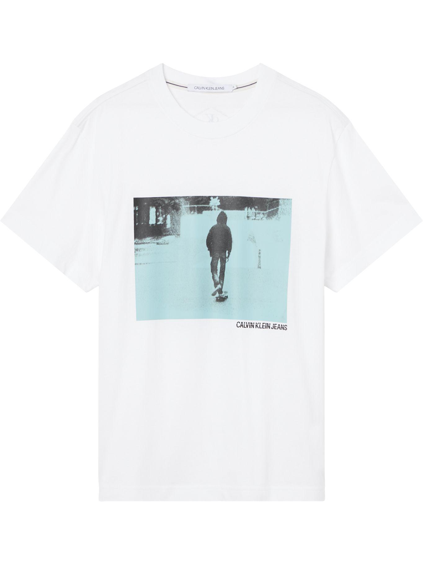 Polera Urban Skater Blanco Calvin Klein-0