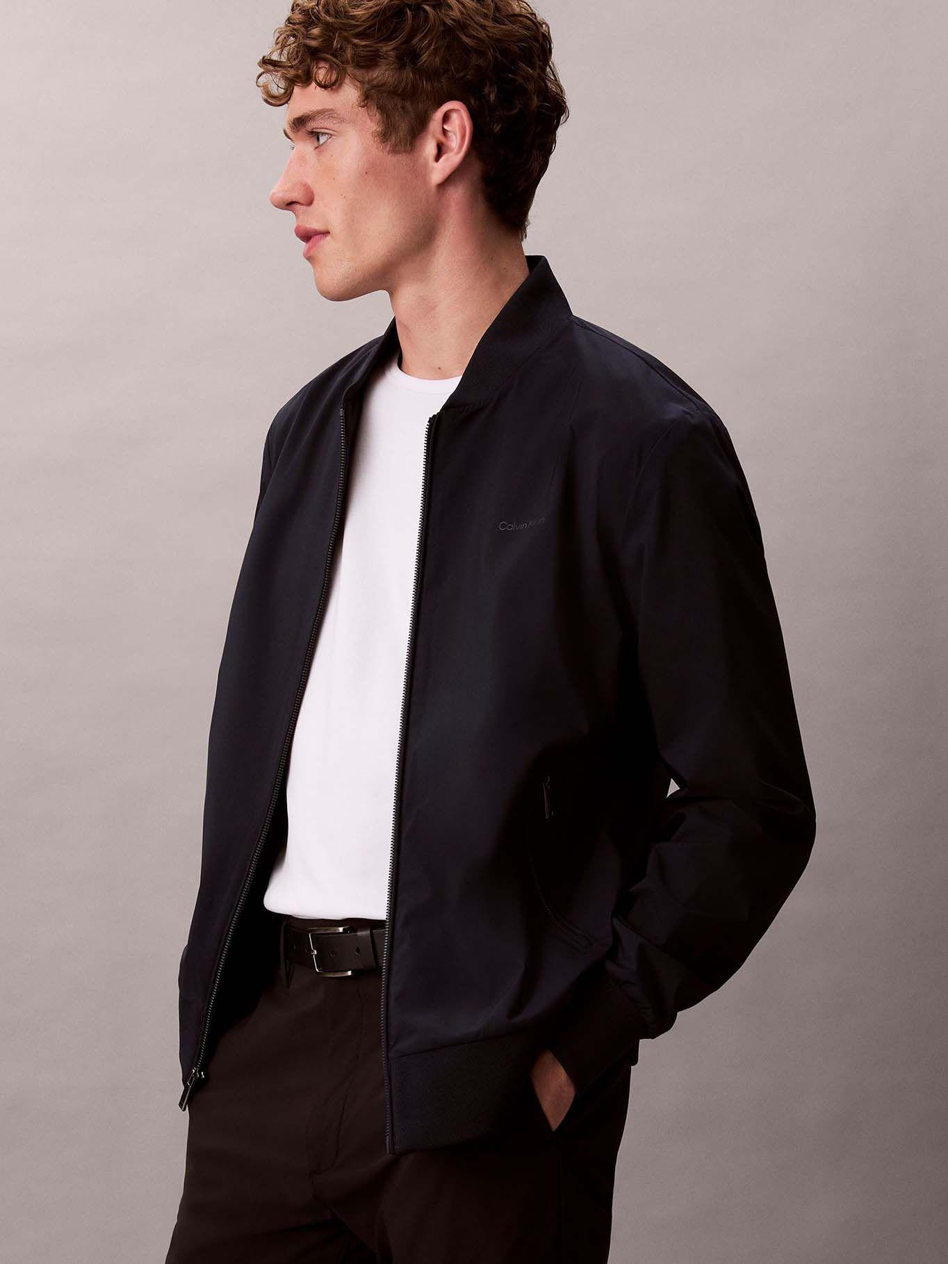 Chaqueta Bomber Matte Azul Calvin Klein-3
