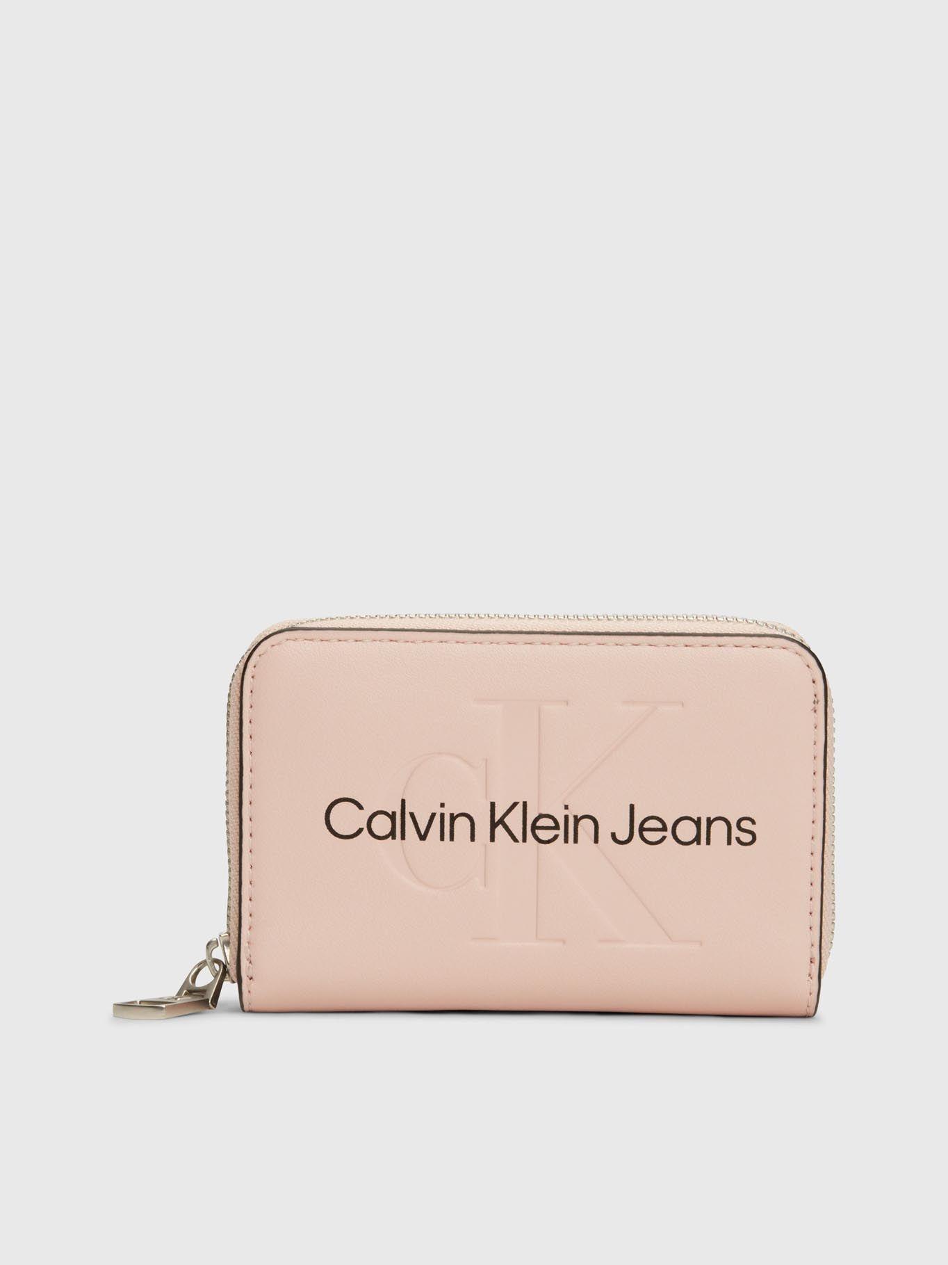 Billetera Sculpted Mono Rosado Calvin Klein-0