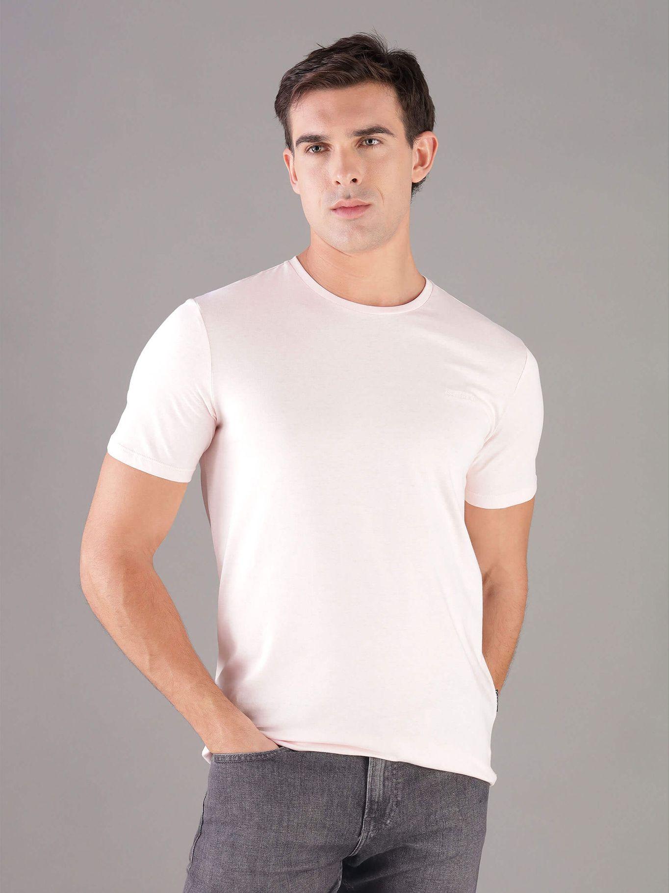 Polera Solid Liquid Rosado Calvin Klein-0