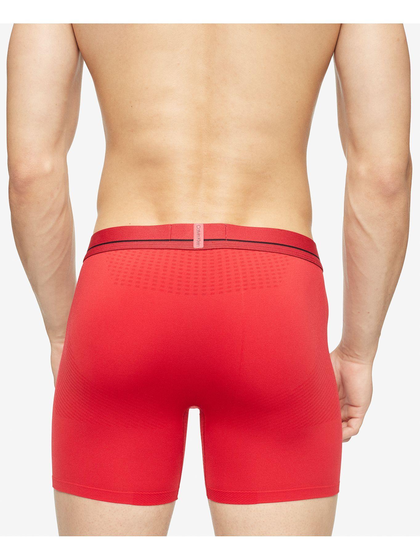 Boxer Largo - Pro Fit Micro Rojo Calvin Klein-3
