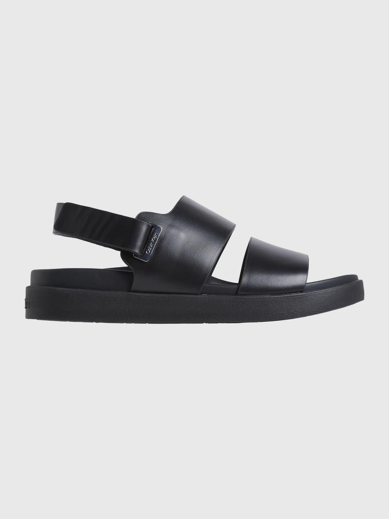 Sandalias Planas Ajustables Negro Calvin Klein-4