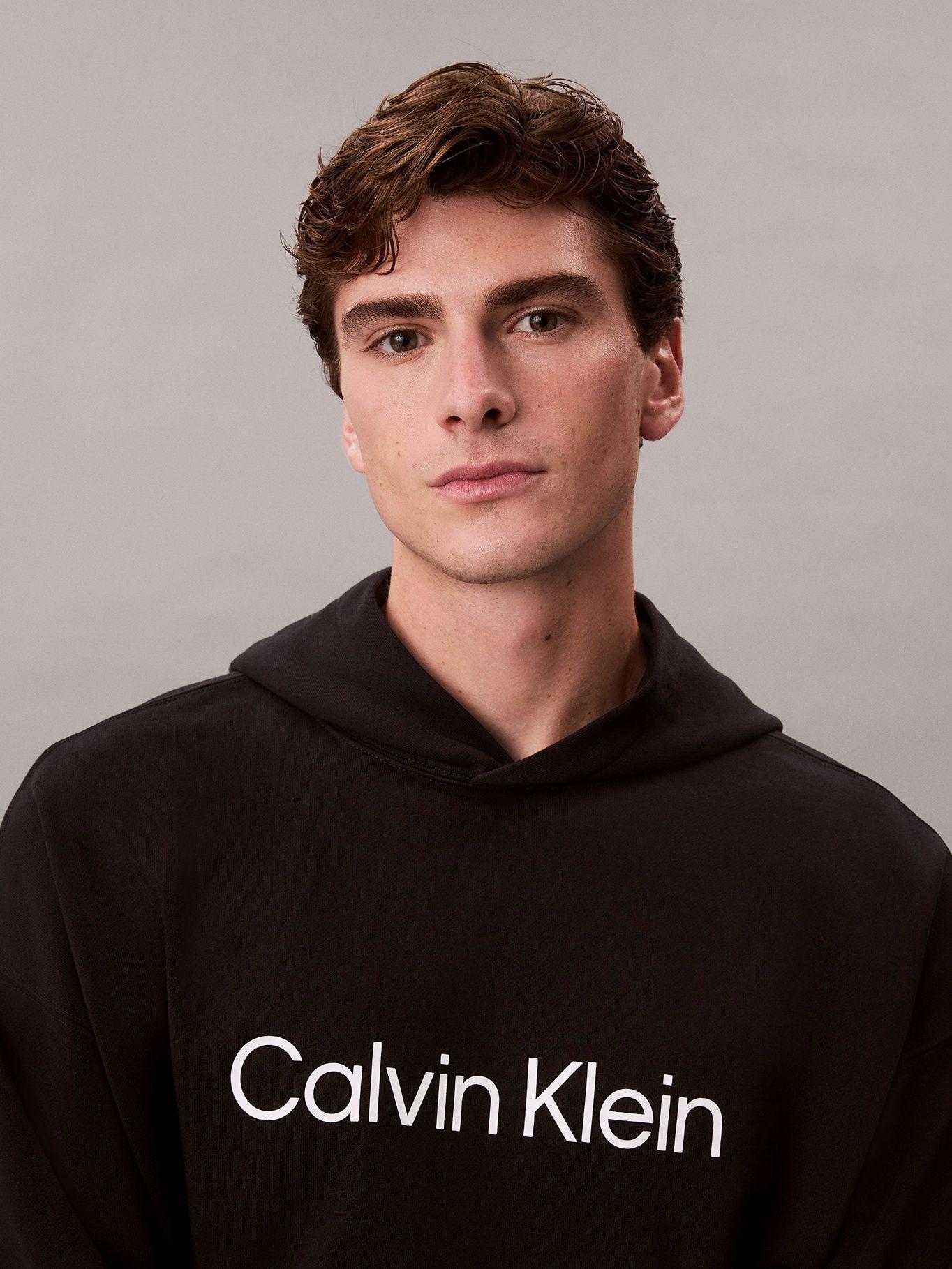 Sweater de Felpa Premium Negro Calvin Klein-5