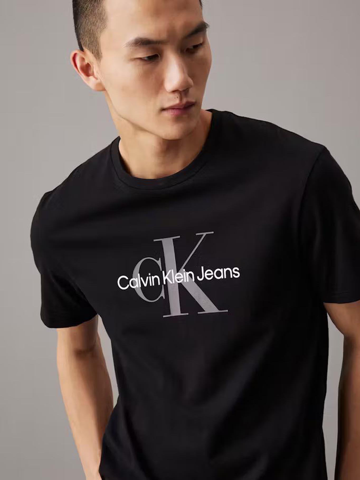 Polera Monogram Tee Negro Calvin Klein-3