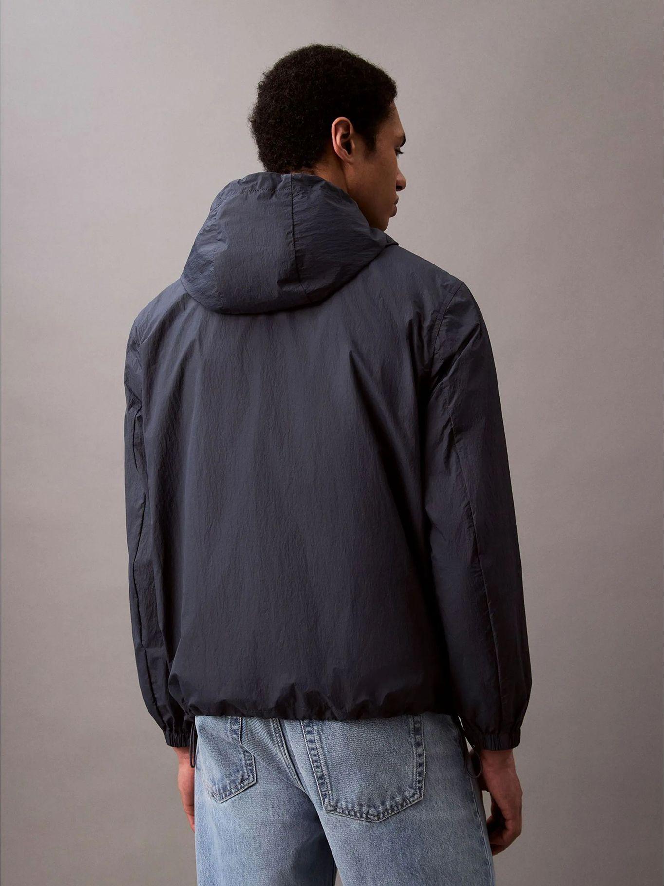 Cortaviento de Nailon Azul Calvin Klein-2