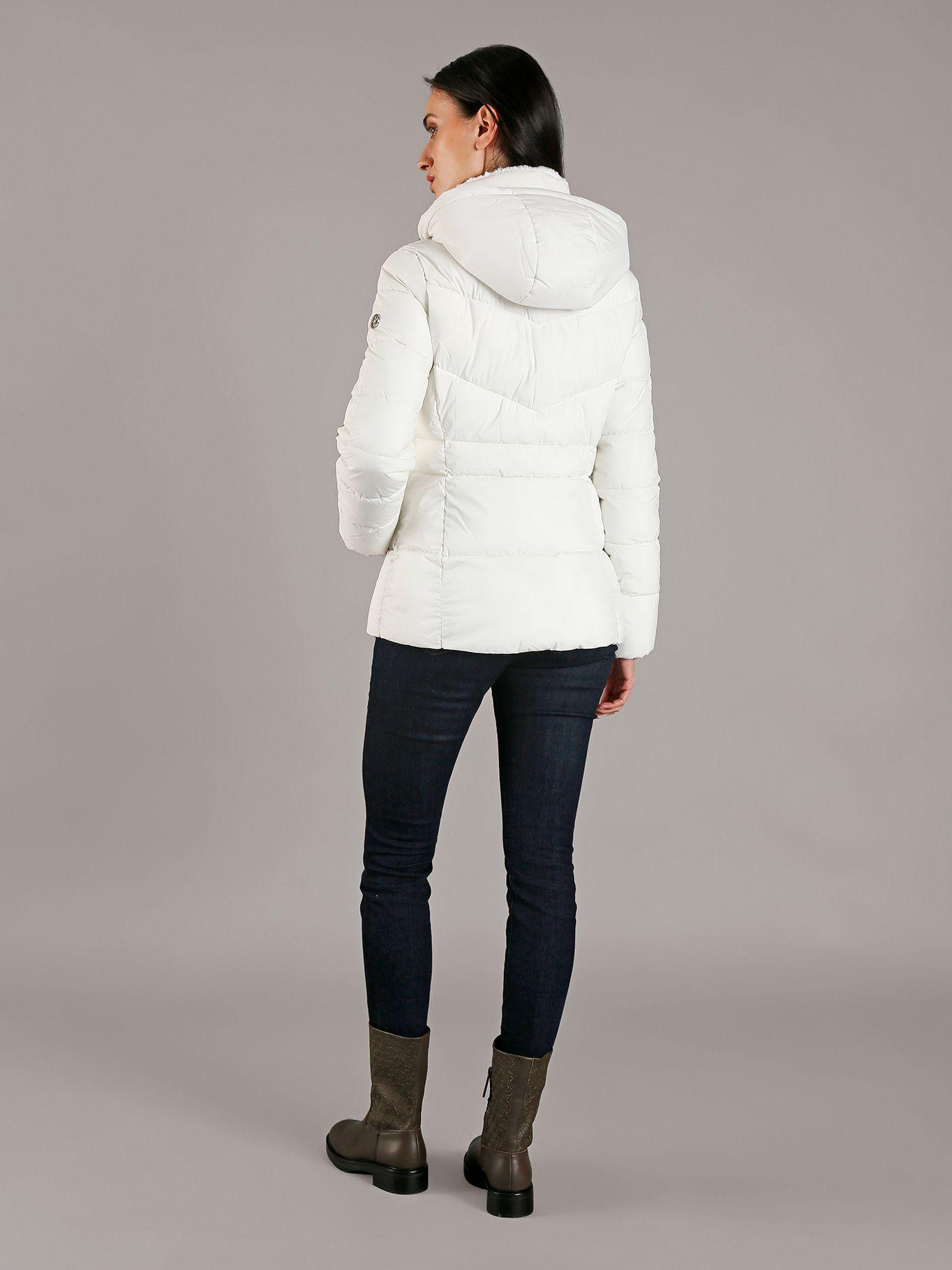 Parka Liquid Stretch Puffer Blanco Calvin Klein-2