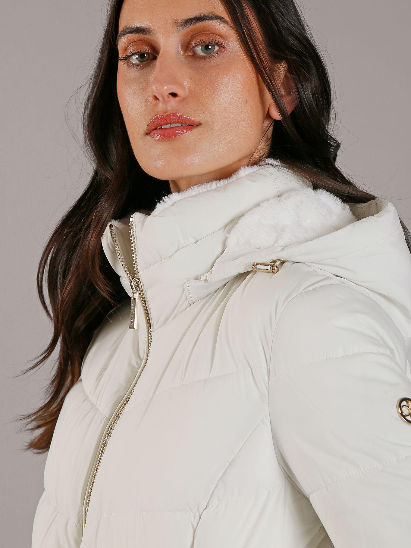 Parka Liquid Stretch Puffer Blanco Calvin Klein-3