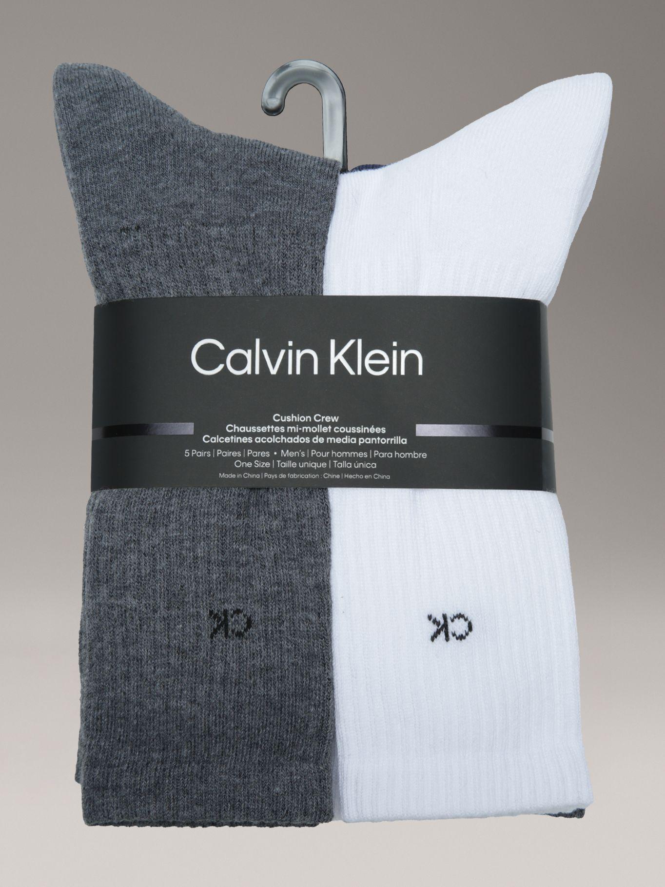 Pack 5 Calcetin Largos Monograma Multicolor Calvin Klein-2