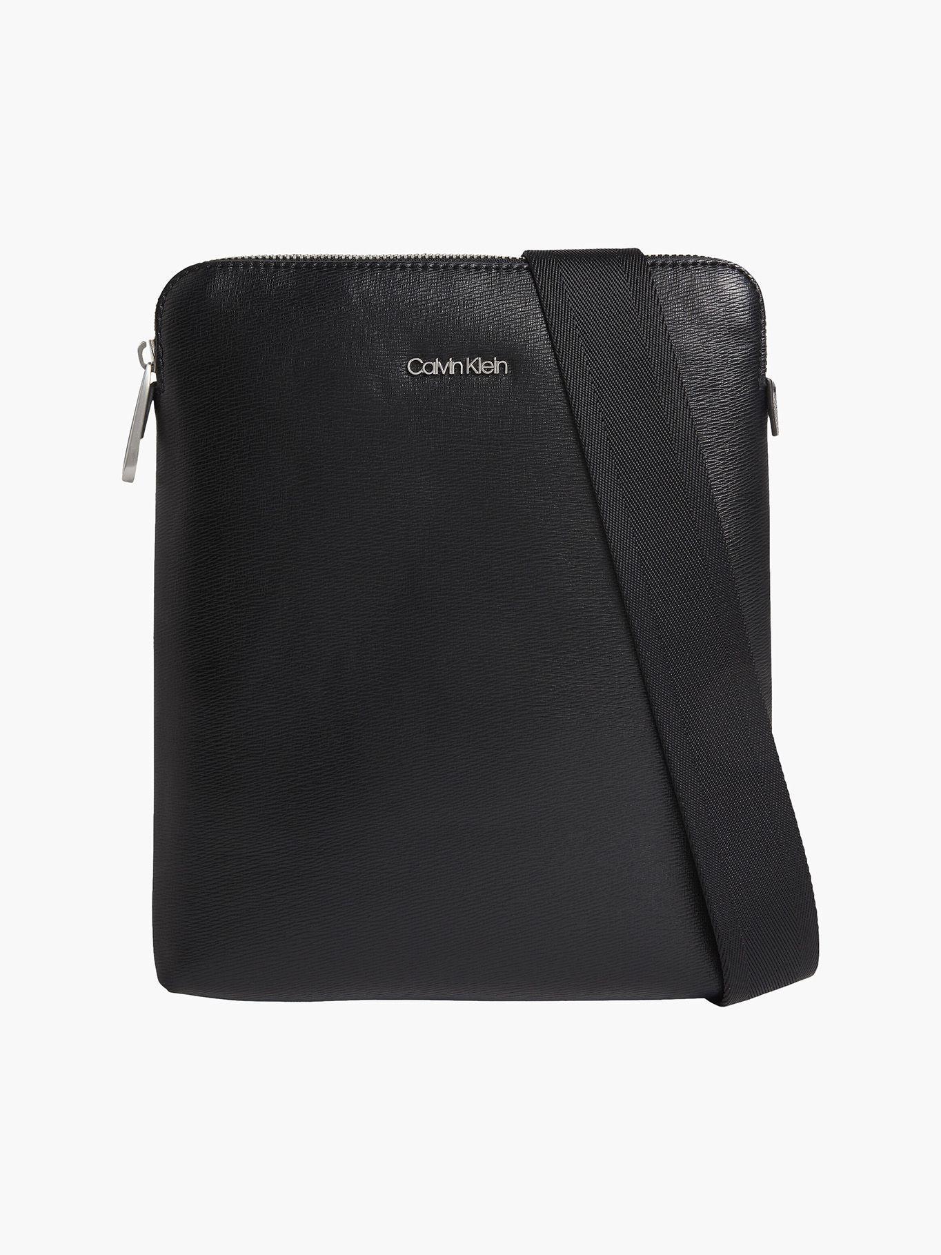 Messenger Minimalism Flatpack Negro Calvin Klein-0