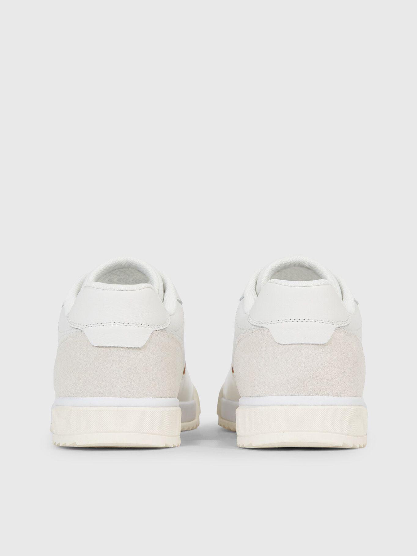 Zapatilla Low Top Lace Up Lth Blanco Calvin Klein-1