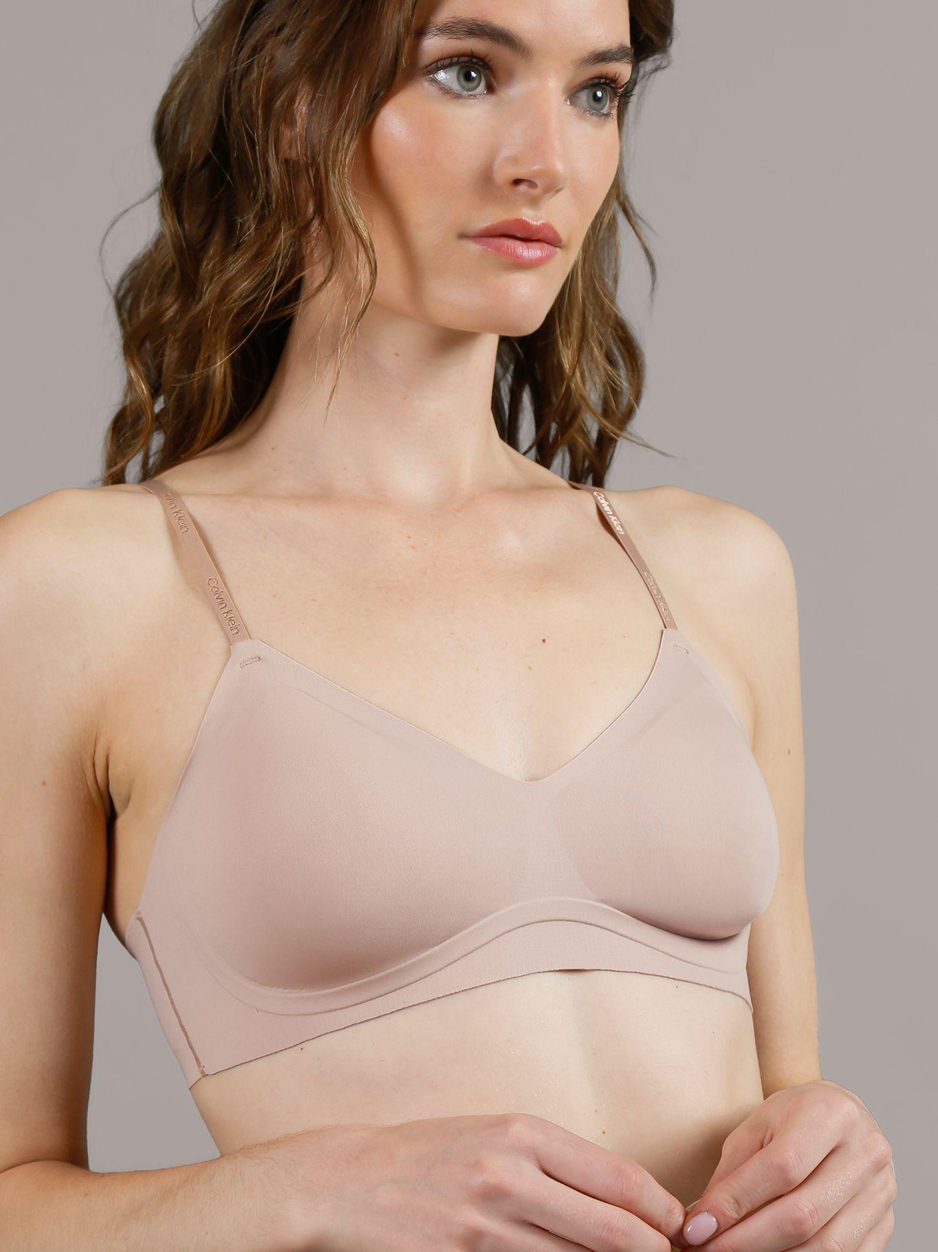 Bralette Gel Invisible Beige Calvin Klein-3
