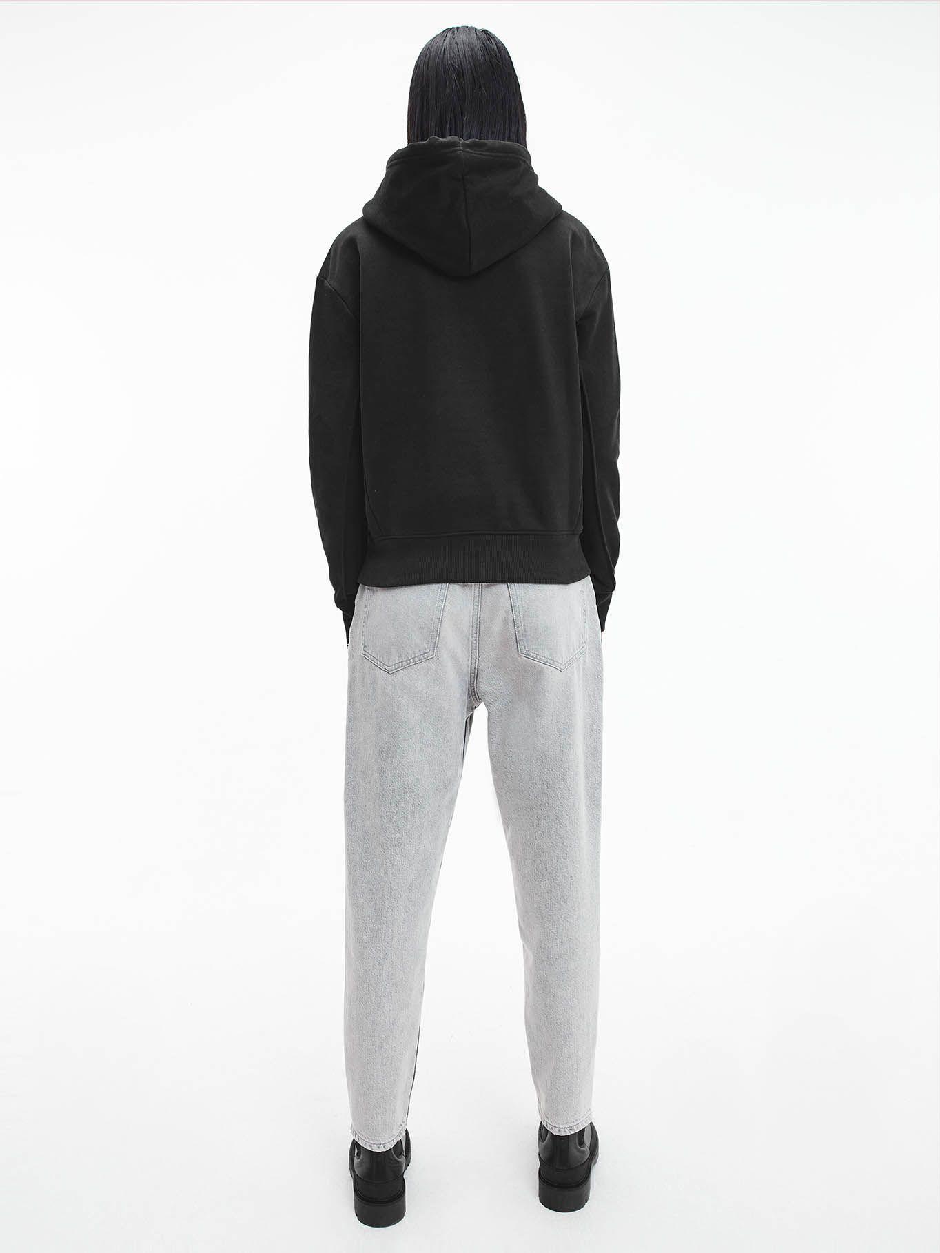 Hoodie Monogram Negro Calvin Klein-2
