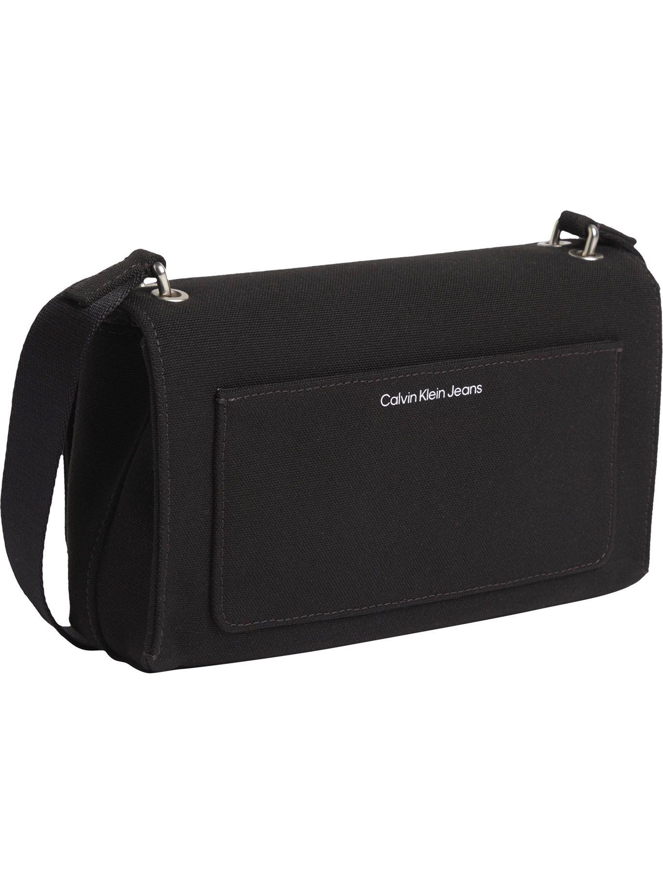 Bolso bandolera ultraligero con solapa Negro Calvin Klein K60K610697-0GM-3