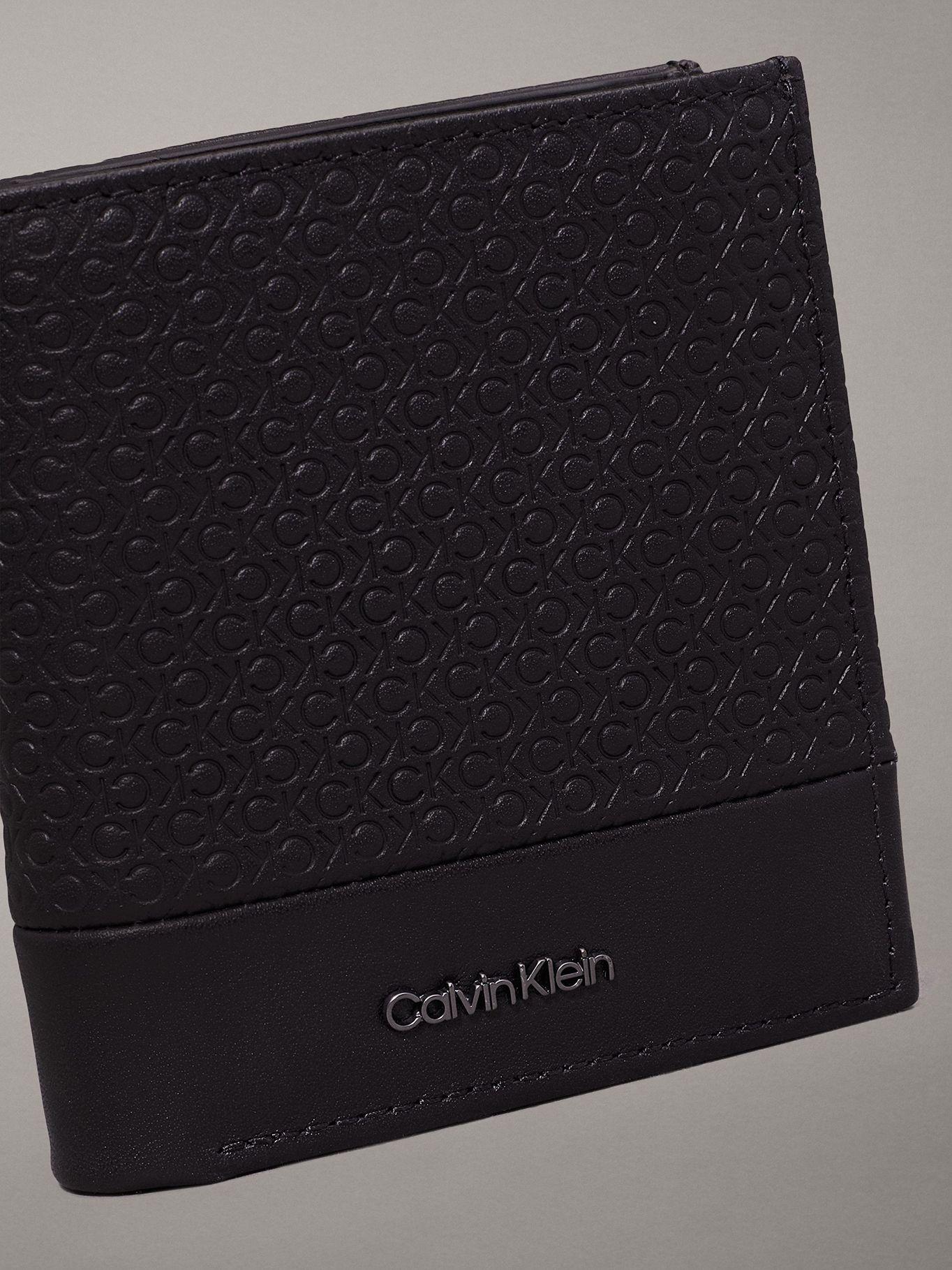 Billetera Mono Trifold 6Cc W/Coin Negro Calvin Klein-3